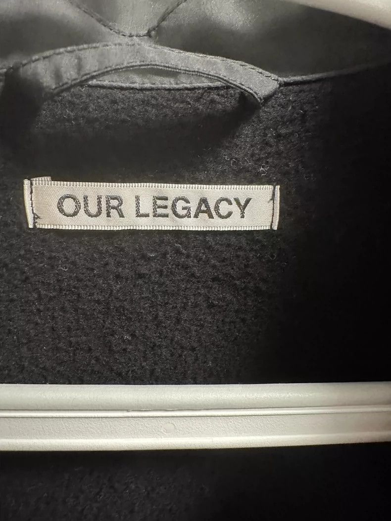 Our Legacy Our Legacy Black Jacket with Fleece Lining Size US XL / EU 56 / 4 - 5 Thumbnail