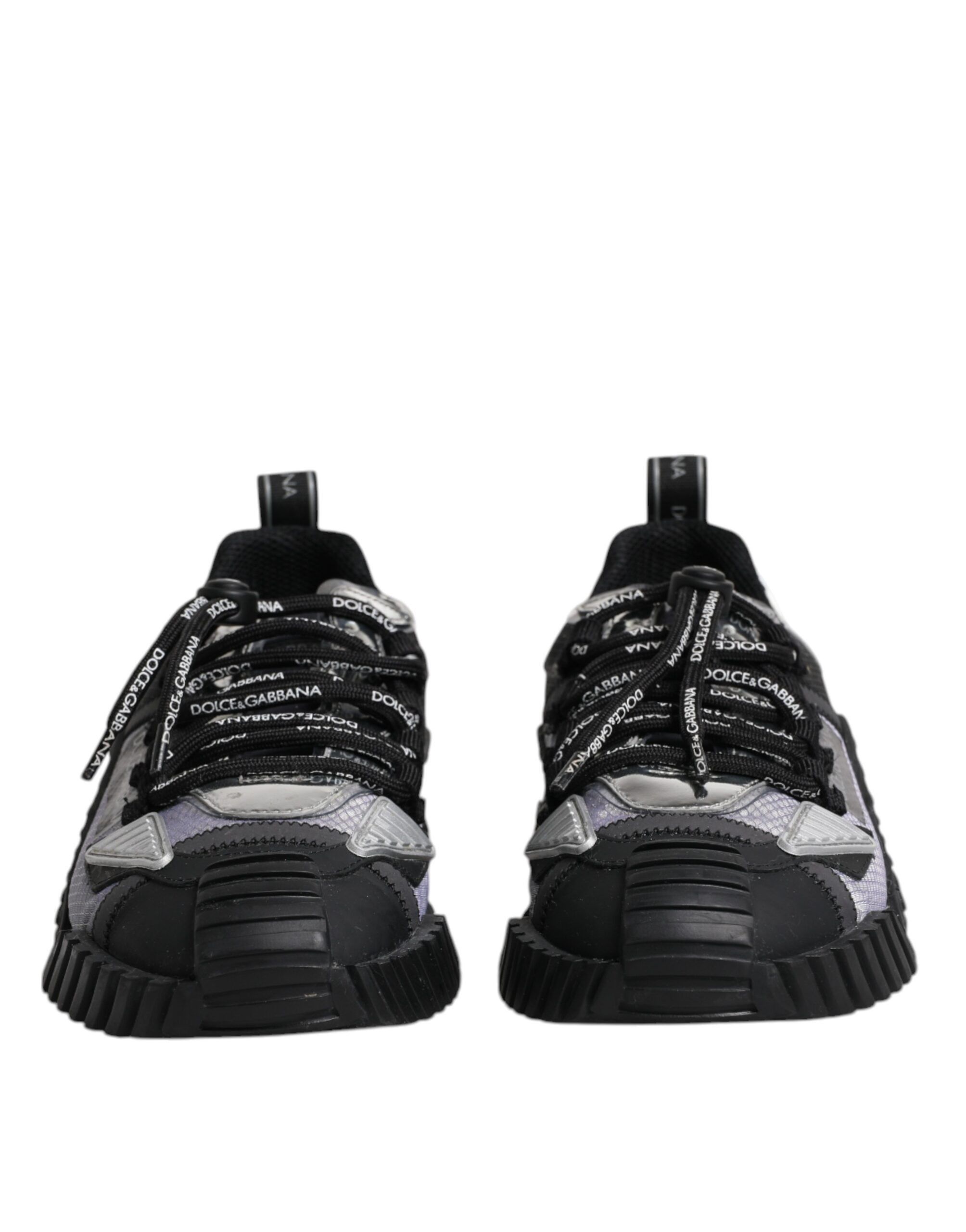 Dolce & Gabbana Multicolor Lace Up Low Top NS1 Sneakers Men's Shoes Size US 8 / EU 41 - 2 Thumbnail