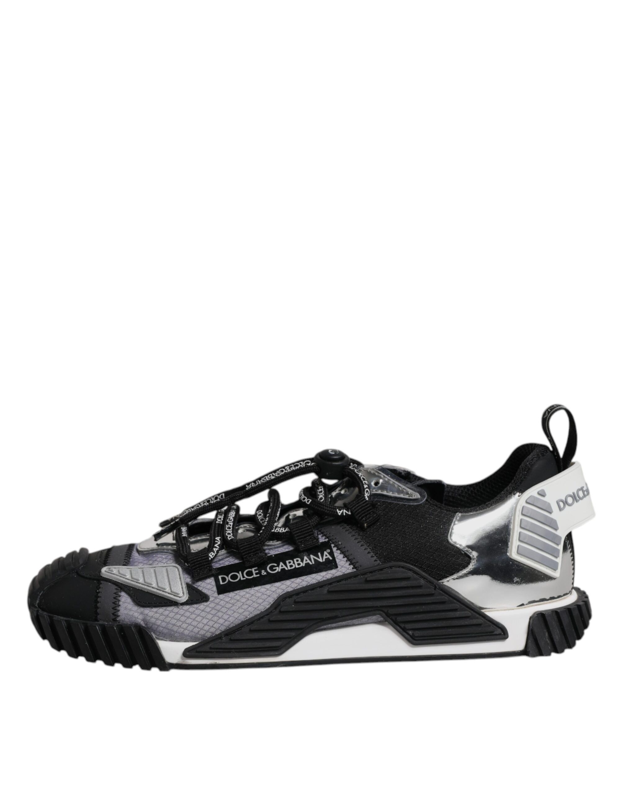 Dolce & Gabbana Multicolor Lace Up Low Top NS1 Sneakers Men's Shoes Size US 8 / EU 41 - 4 Thumbnail