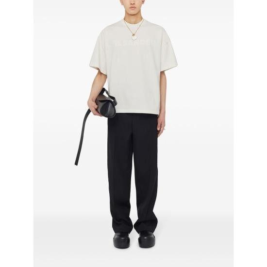 Jil Sander JIL SANDER Men T-Shirts J20243 J21GC0168 102 WHITE Size US L / EU 52-54 / 3 - 6 Thumbnail