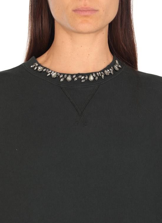 Golden Goose GOLDEN GOOSE Women Hoodies GWP02203 P001896 90456 GOLDEN Black Size S / US 4 / IT 40 - 5 Thumbnail