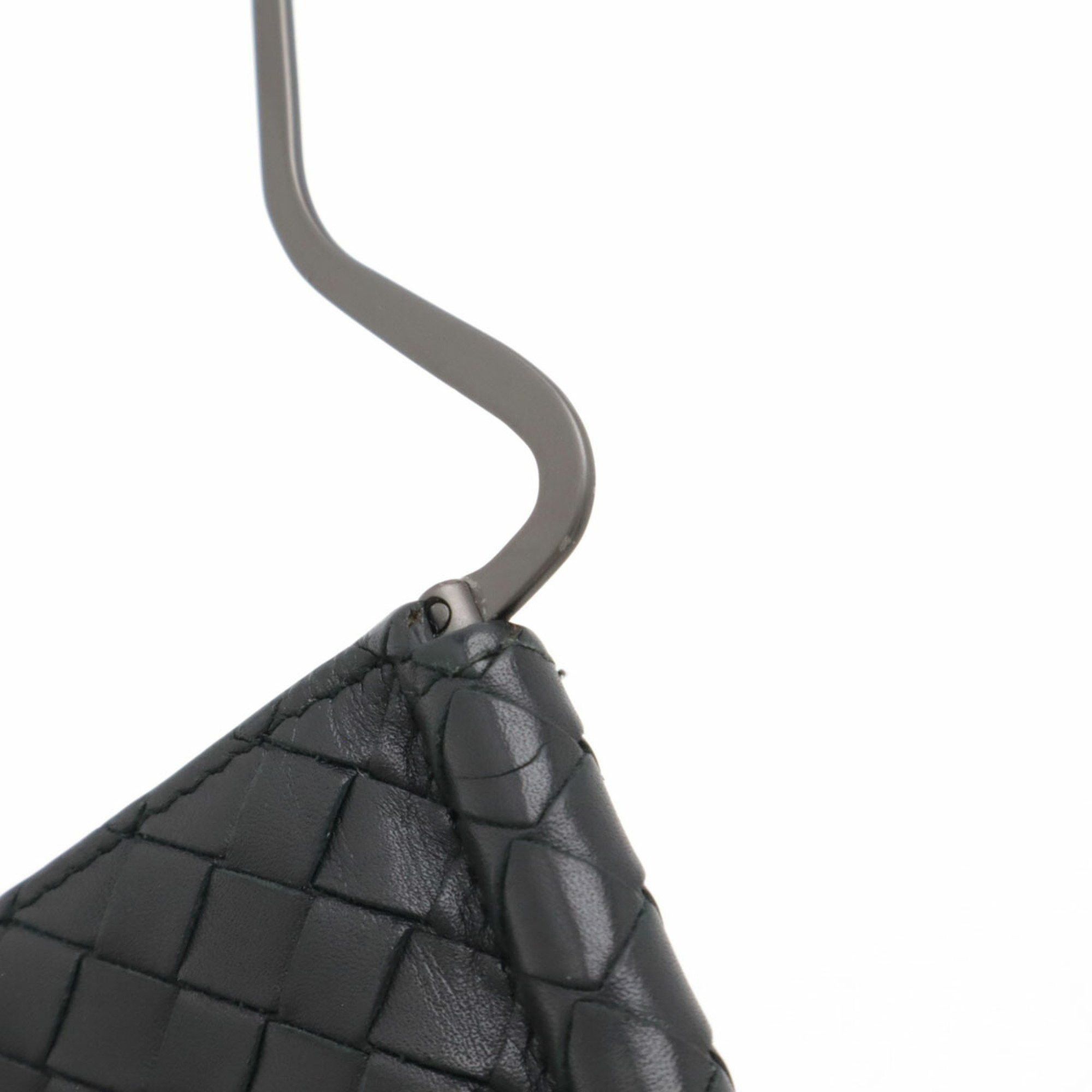 Bottega Veneta Bottega Veneta Intrecciato Bi-fold Wallet with Money Clip Leather Black 123180 Size ONE SIZE - 9 Thumbnail