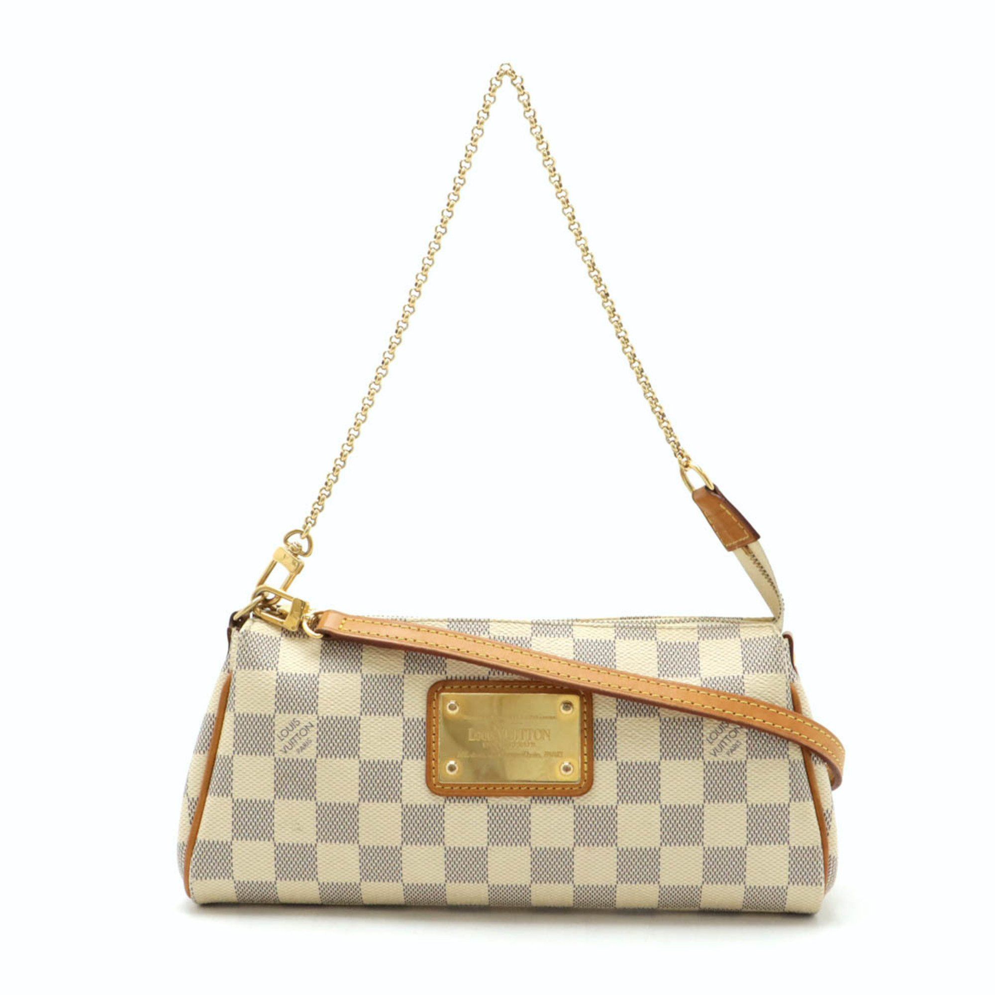 Louis Vuitton LOUIS VUITTON Damier Azur Eva Pouch Chain Bag Shoulder N55214 Size ONE SIZE - 2 Thumbnail