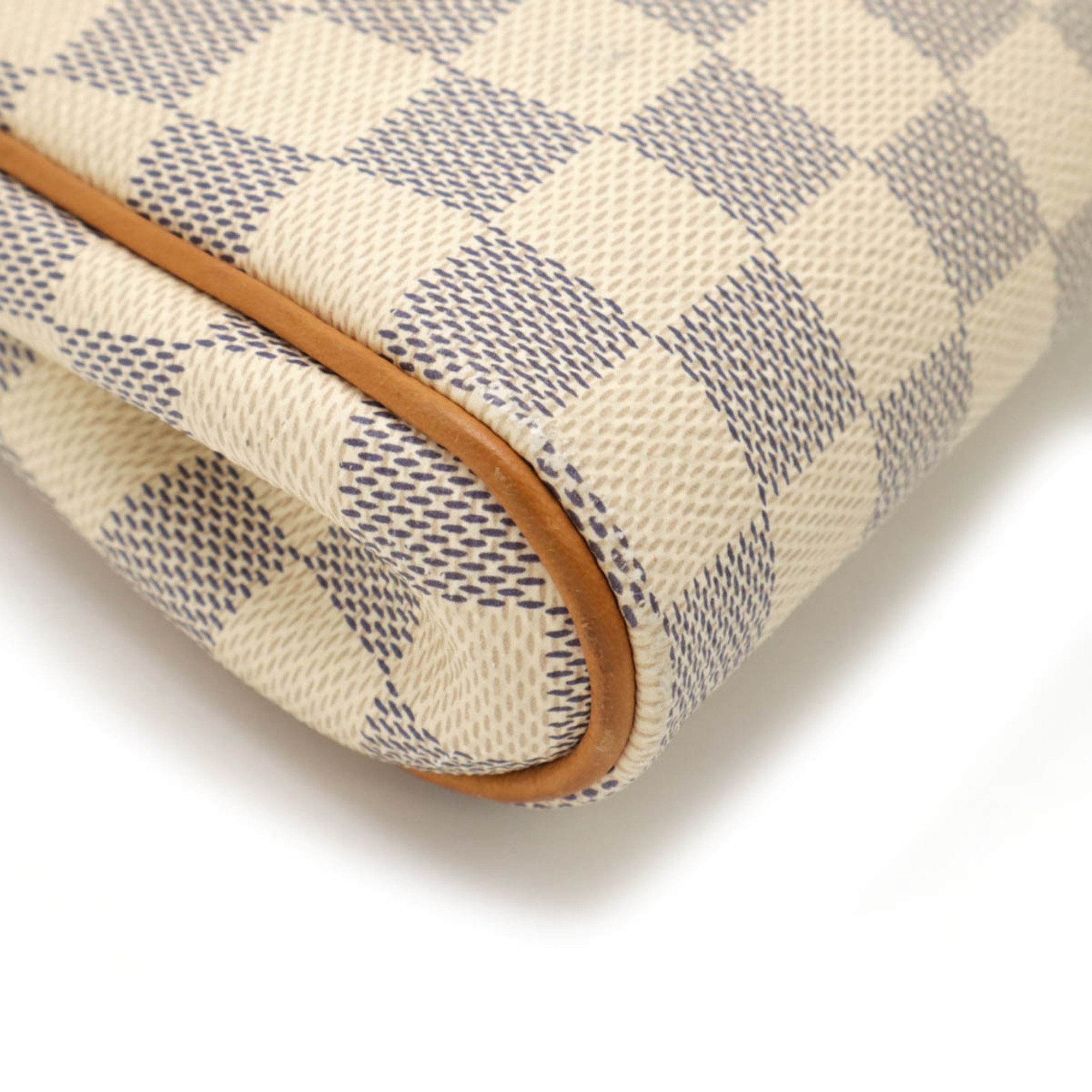 Louis Vuitton LOUIS VUITTON Damier Azur Eva Pouch Chain Bag Shoulder N55214 Size ONE SIZE - 4 Thumbnail