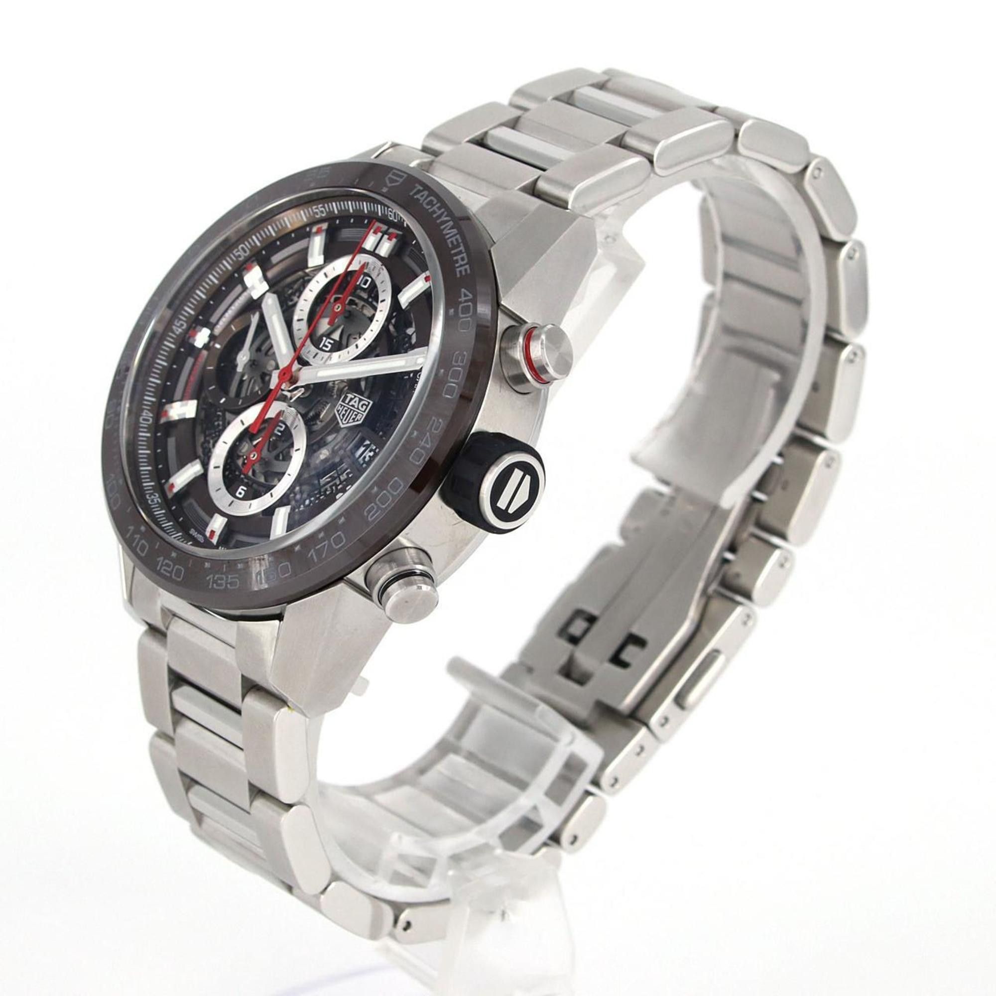 Tag Heuer TAG Heuer Carrera Calibre 01 Chronograph CAR201U.BA0766 SS Wristwatch Automatic Size ONE SIZE - 2 Thumbnail
