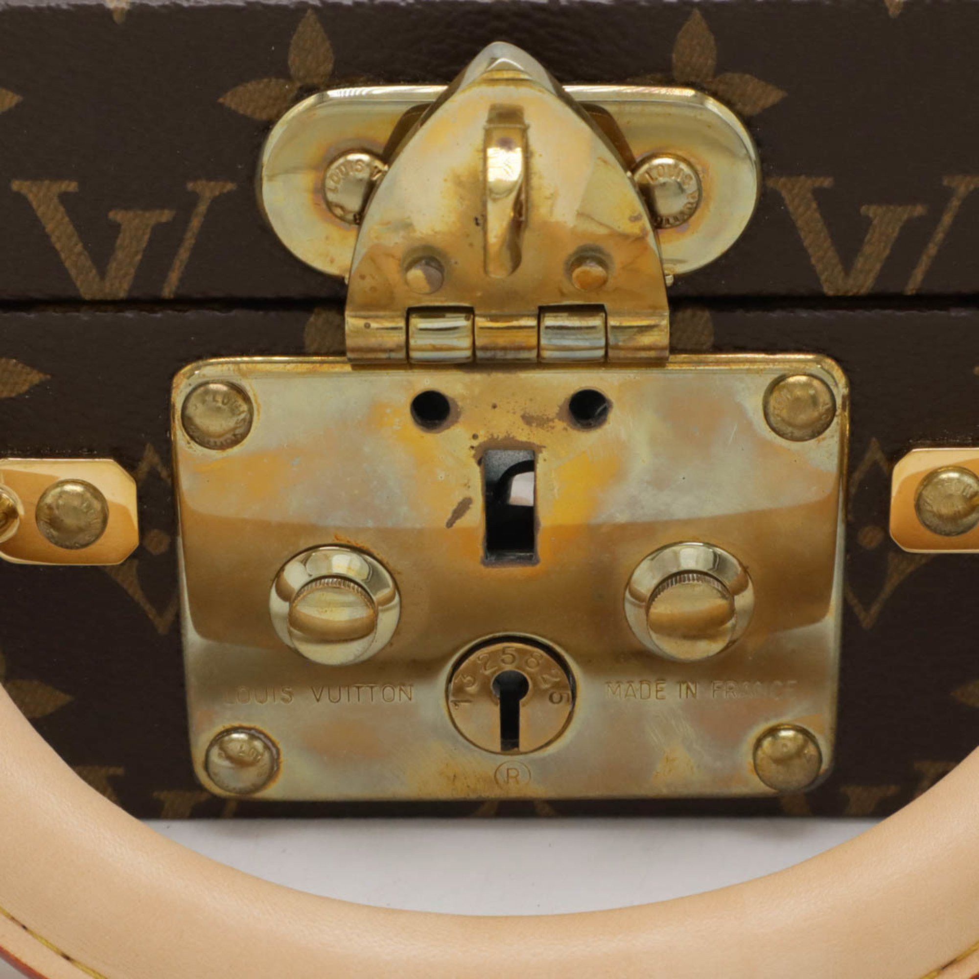 Louis Vuitton Louis Vuitton Monogram Boite Bijou Case Hard Trunk Attache M47236 Size ONE SIZE - 6 Thumbnail