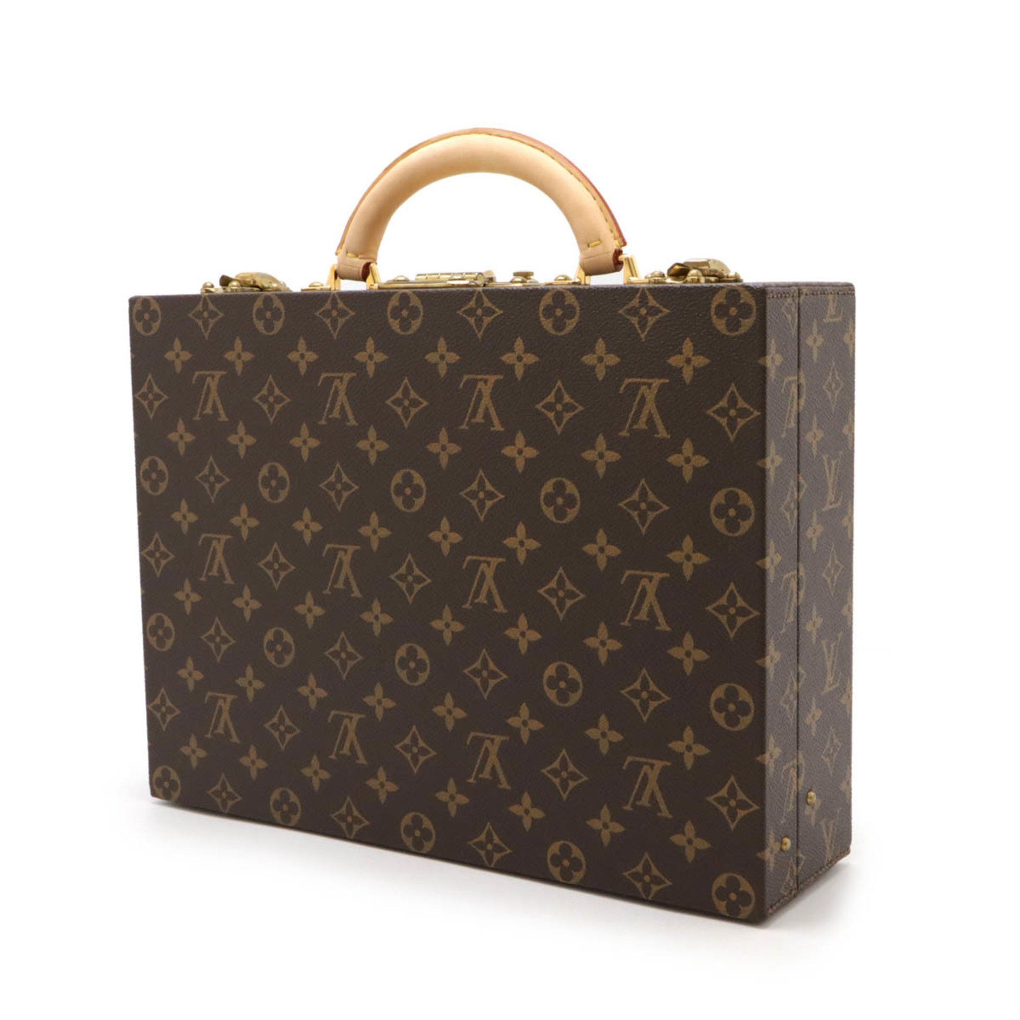 Louis Vuitton Louis Vuitton Monogram Boite Bijou Case Hard Trunk Attache M47236 Size ONE SIZE - 3 Thumbnail