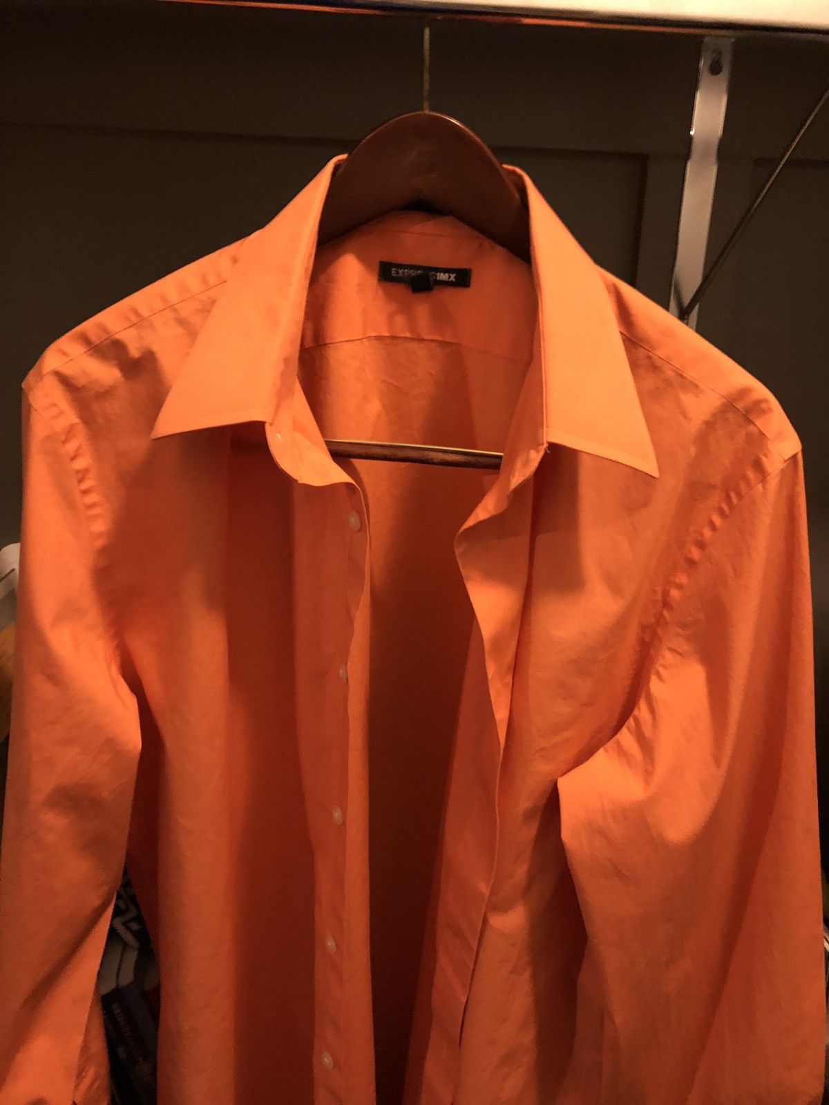 open lace back dress The Orange Bagley Gingham Dress Shirt  Ledbury