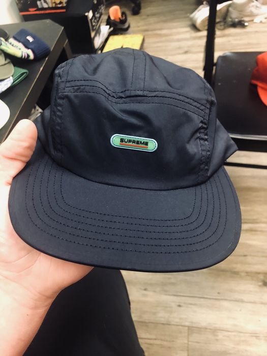 Supreme clear patch outlet camp cap