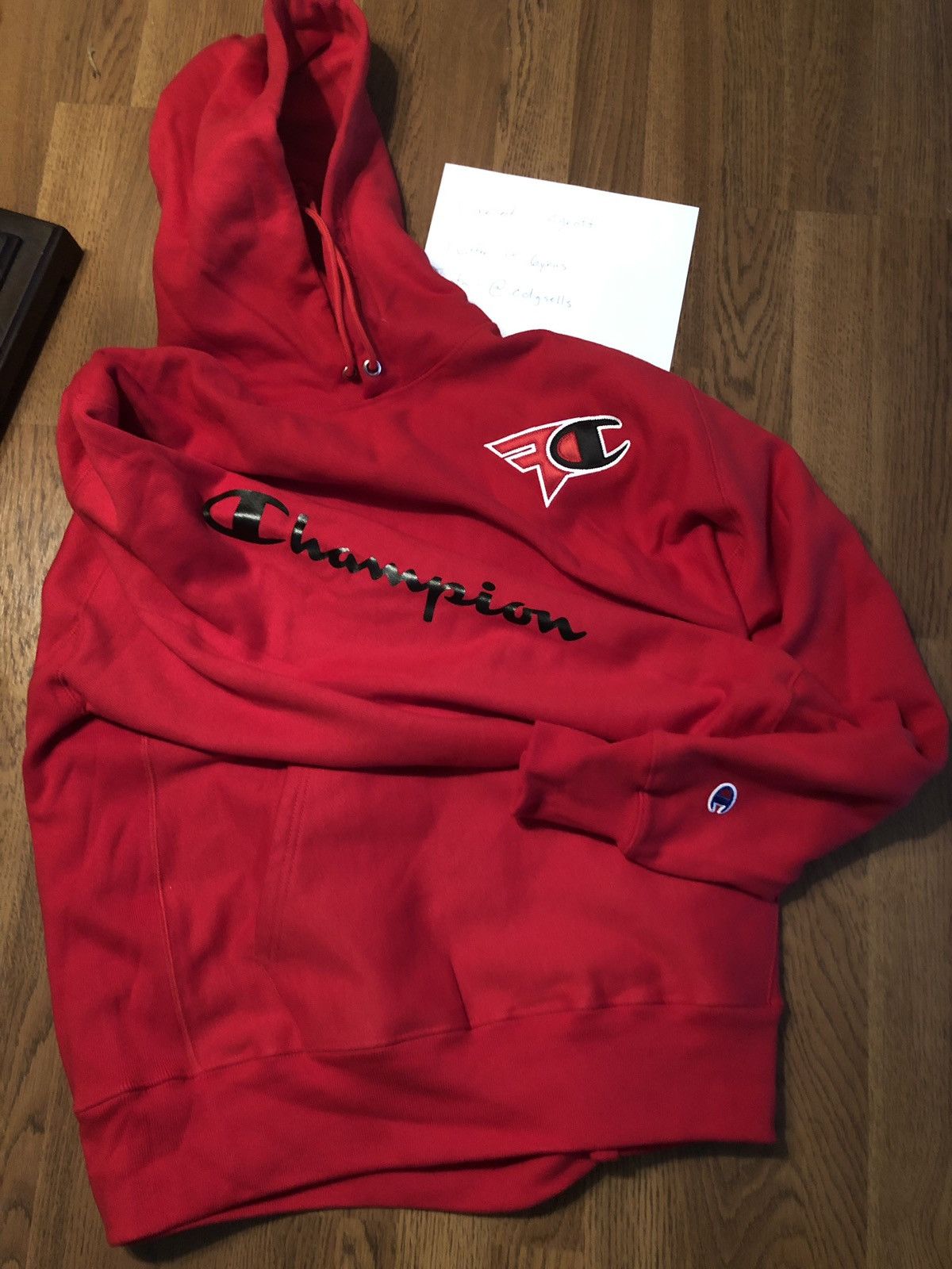 Faze hoodie champion on sale