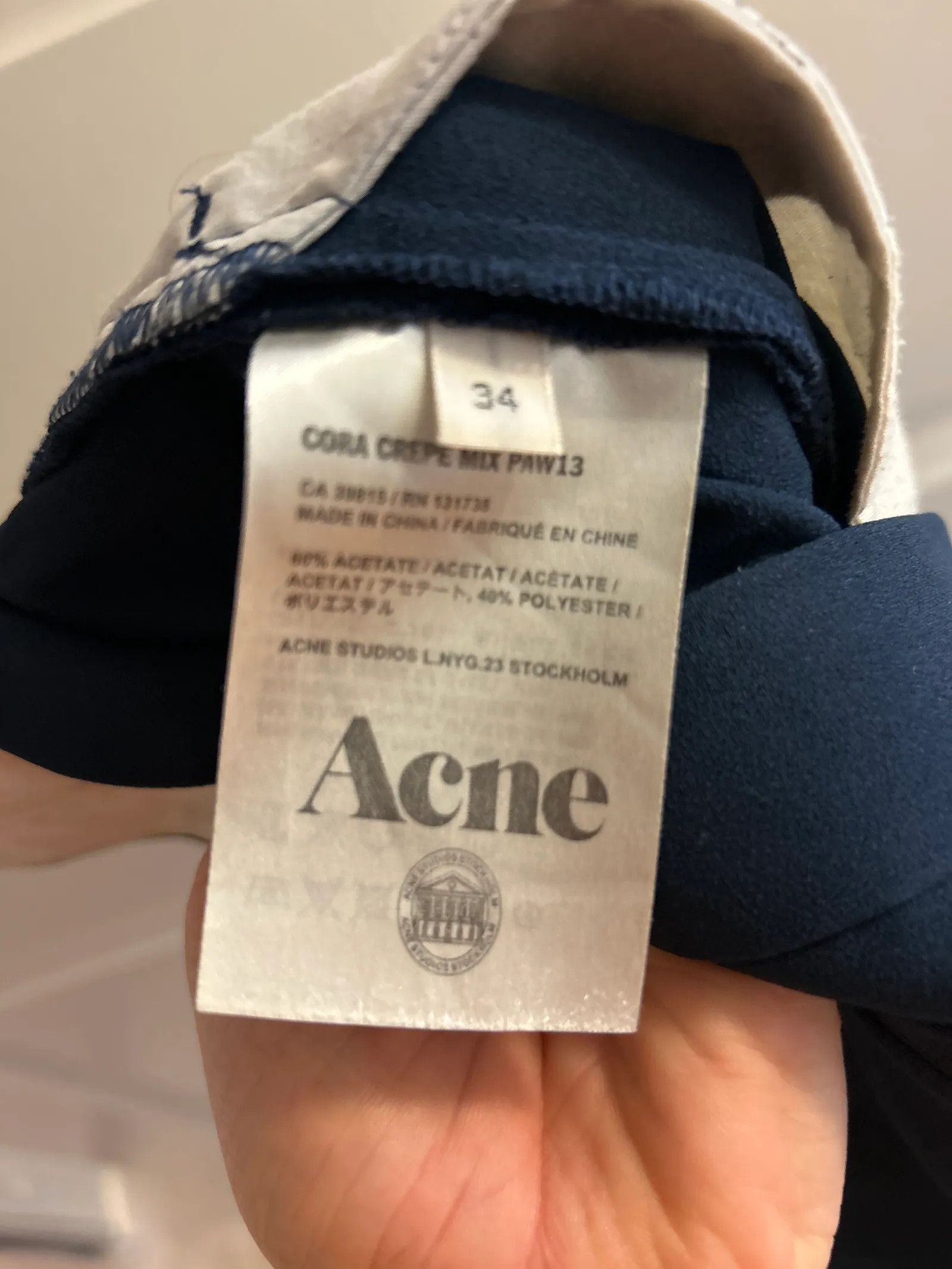 Acne Studios Acne Studios Pants Size 25" / US 0 / IT 36 - 3 Thumbnail