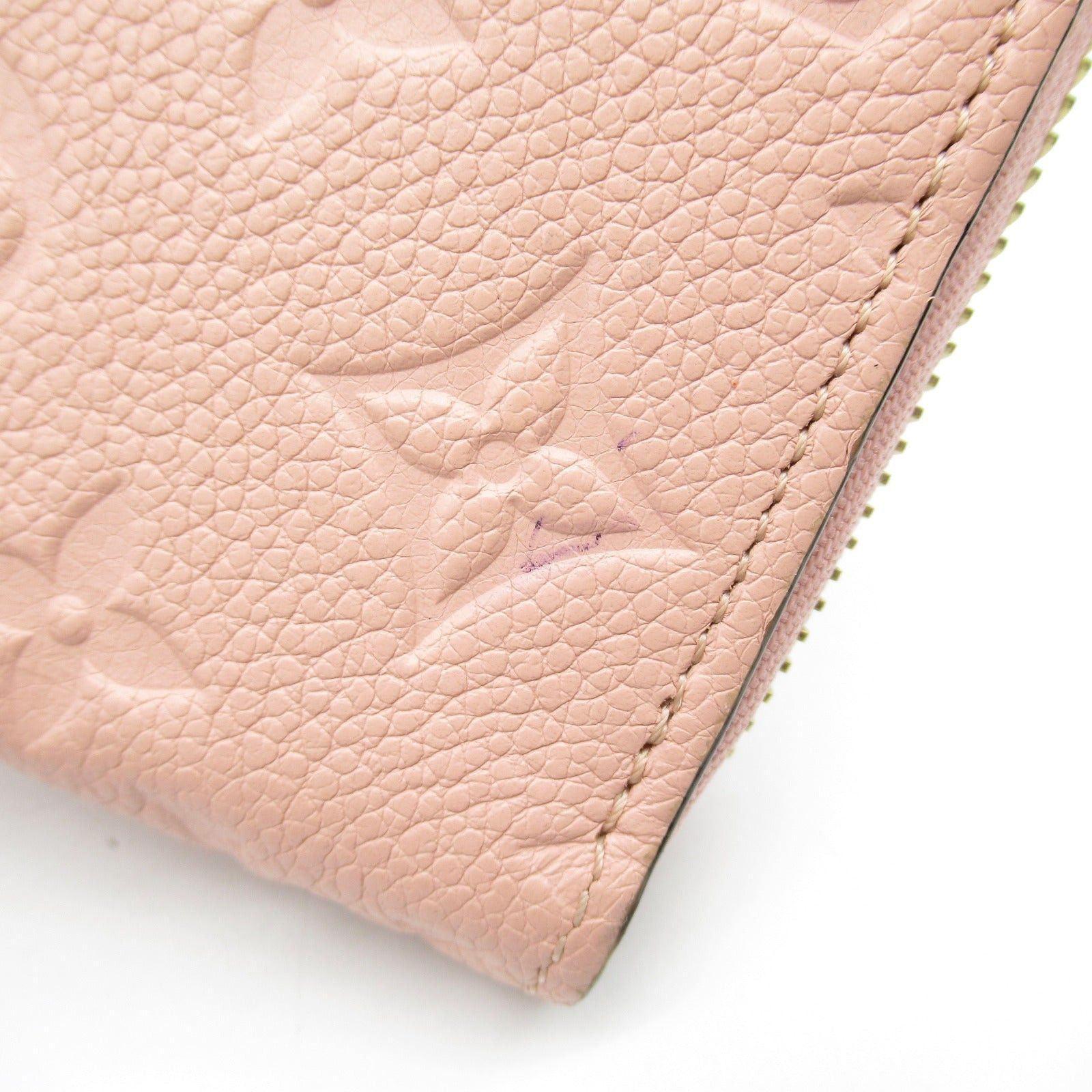 Louis Vuitton Louis Vuitton Zippy Wallet Round Long Zipper Leather Monogram Empreinte Pink Rose Poodle Size ONE SIZE - 14 Thumbnail