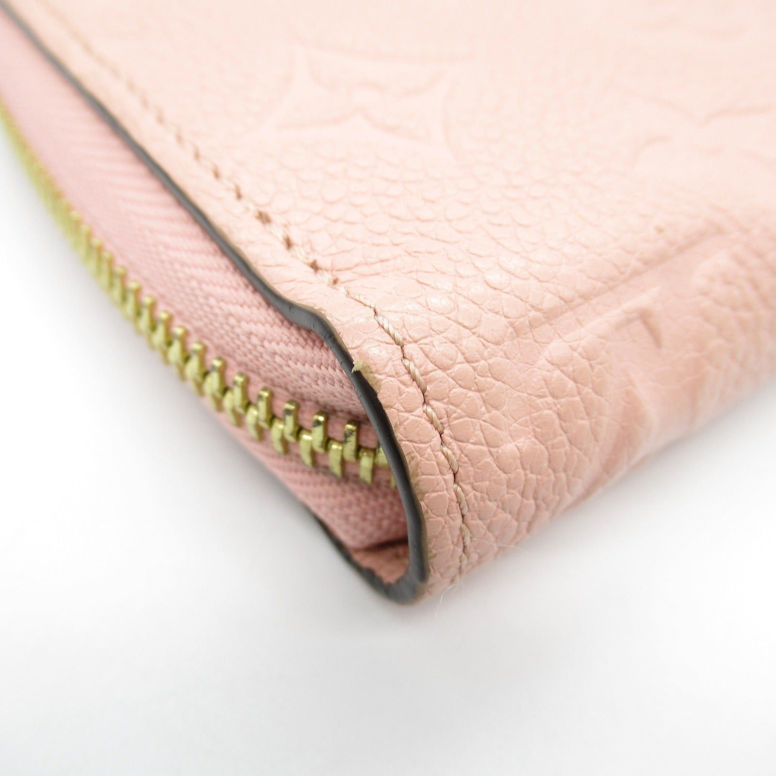 Louis Vuitton Louis Vuitton Zippy Wallet Round Long Zipper Leather Monogram Empreinte Pink Rose Poodle Size ONE SIZE - 12 Thumbnail