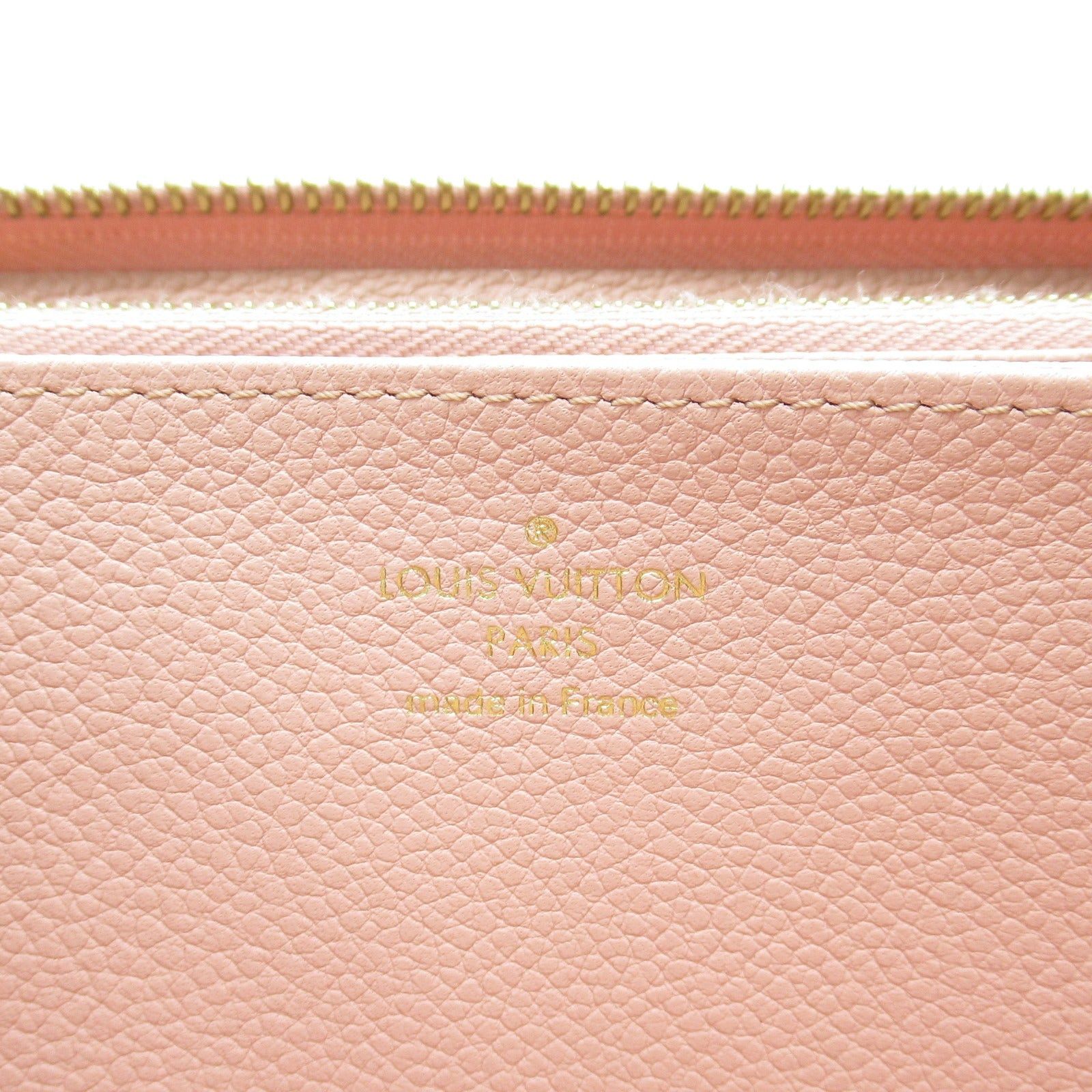 Louis Vuitton Louis Vuitton Zippy Wallet Round Long Zipper Leather Monogram Empreinte Pink Rose Poodle Size ONE SIZE - 6 Thumbnail