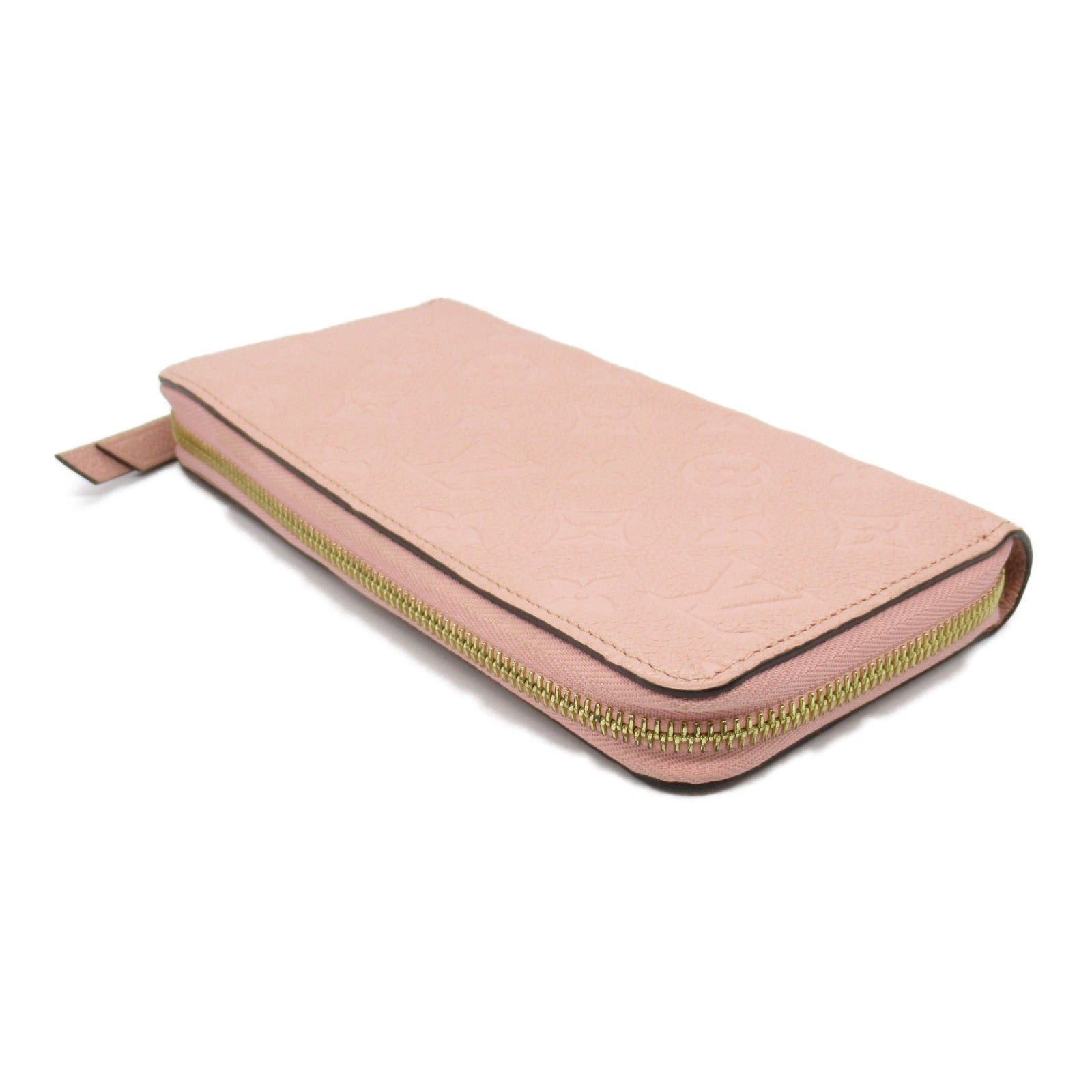Louis Vuitton Louis Vuitton Zippy Wallet Round Long Zipper Leather Monogram Empreinte Pink Rose Poodle Size ONE SIZE - 4 Thumbnail