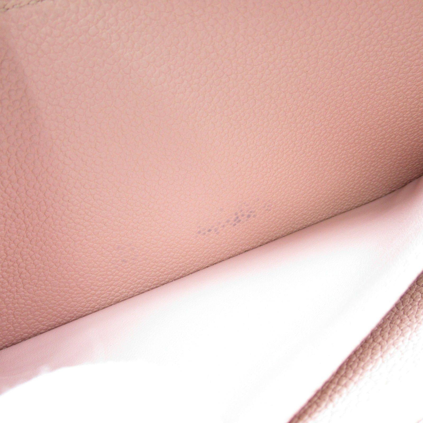 Louis Vuitton Louis Vuitton Zippy Wallet Round Long Zipper Leather Monogram Empreinte Pink Rose Poodle Size ONE SIZE - 8 Thumbnail