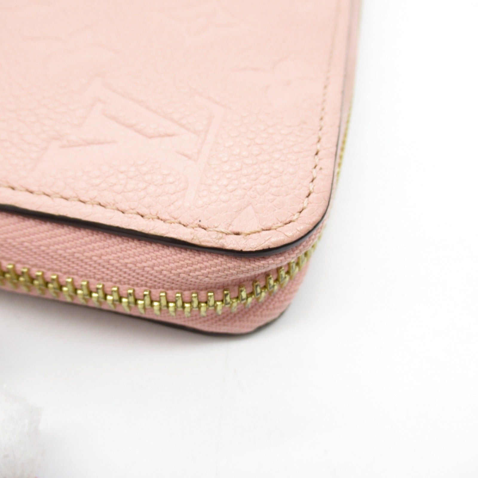 Louis Vuitton Louis Vuitton Zippy Wallet Round Long Zipper Leather Monogram Empreinte Pink Rose Poodle Size ONE SIZE - 10 Thumbnail