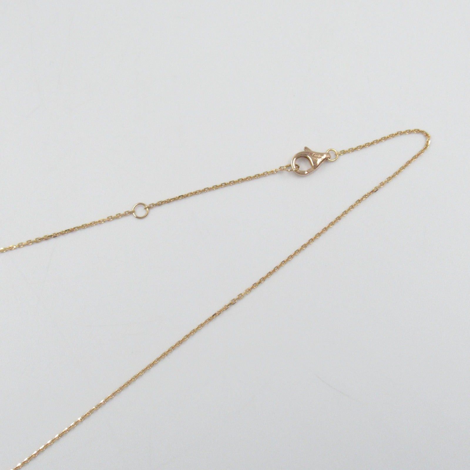 Cartier Cartier Amulet De Cartier Necklace Carnelian K18Pg (Pink Gold) Diamond Clear Orange Size ONE SIZE - 5 Thumbnail