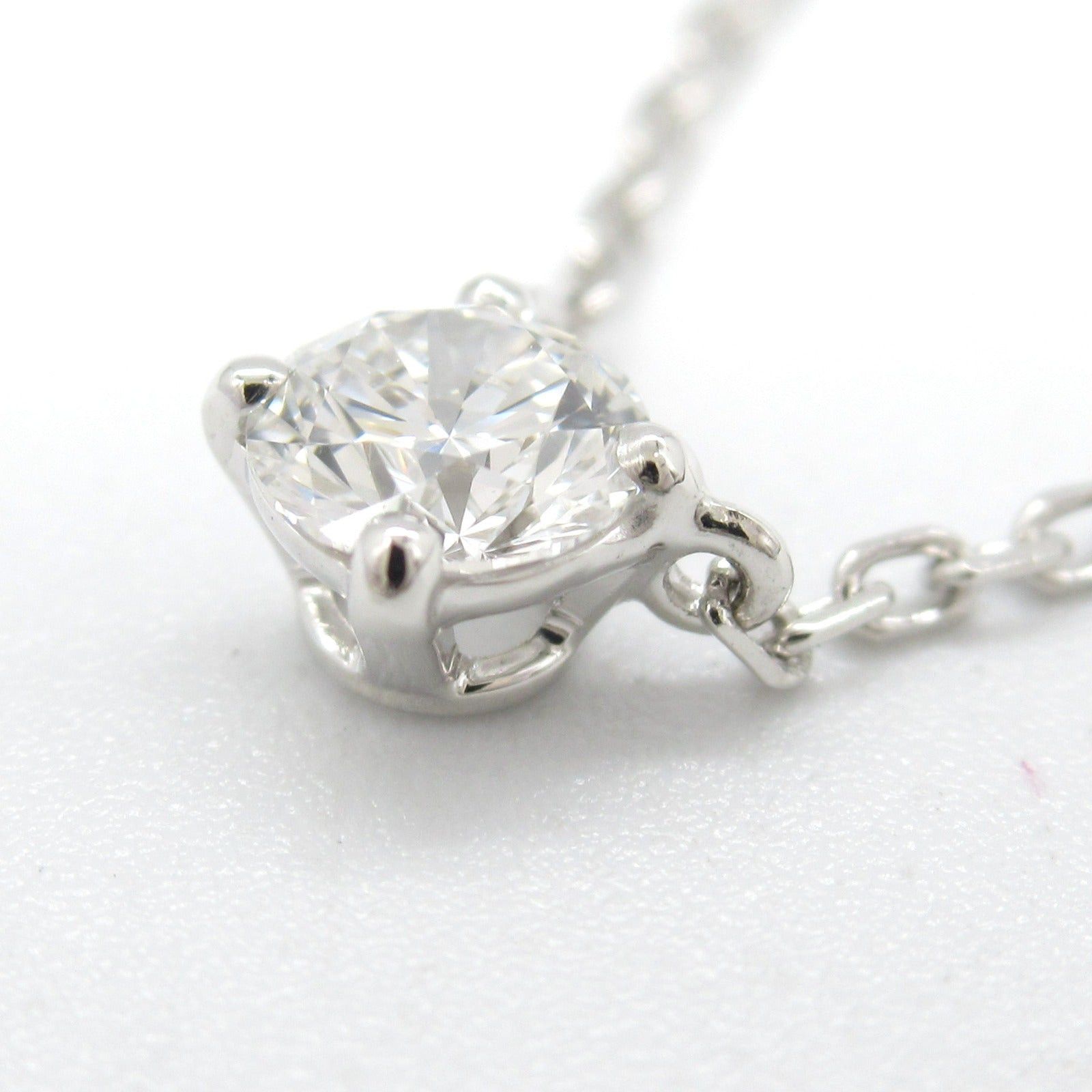 Cartier Cartier 1895 Solitaire Necklace K18Wg (White Gold) Diamond Clear Size ONE SIZE - 5 Thumbnail