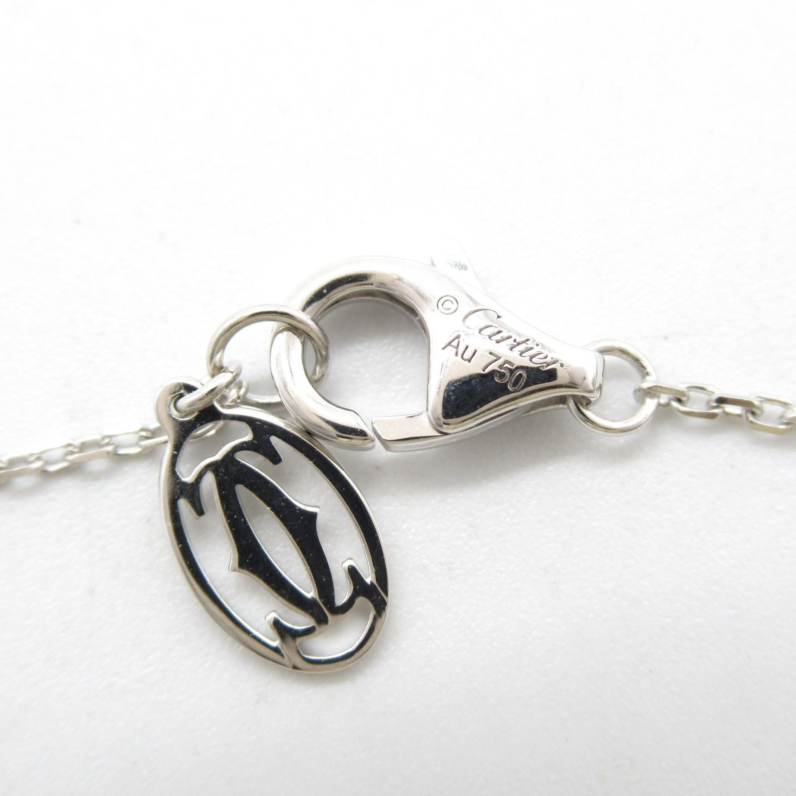 Cartier Cartier 1895 Solitaire Necklace K18Wg (White Gold) Diamond Clear Size ONE SIZE - 4 Thumbnail