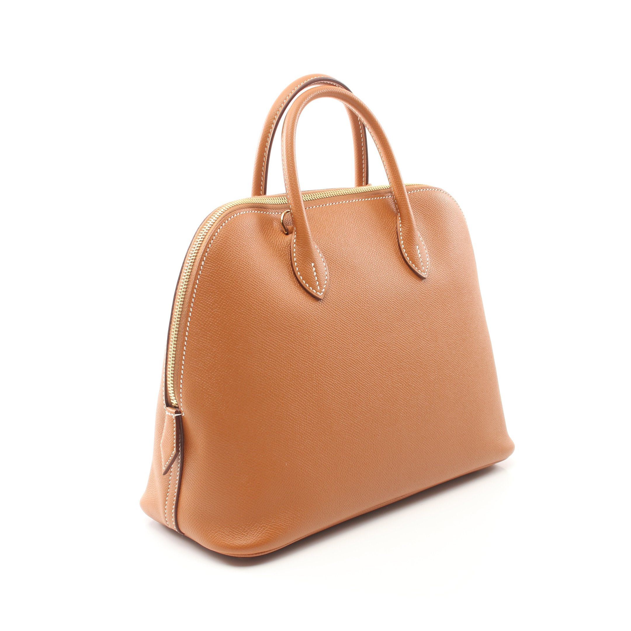 Hermes Hermes Bolide 1923 30 Gold Handbag Veau Epsom Light Brown Hardware Z Stamp Size ONE SIZE - 2 Thumbnail