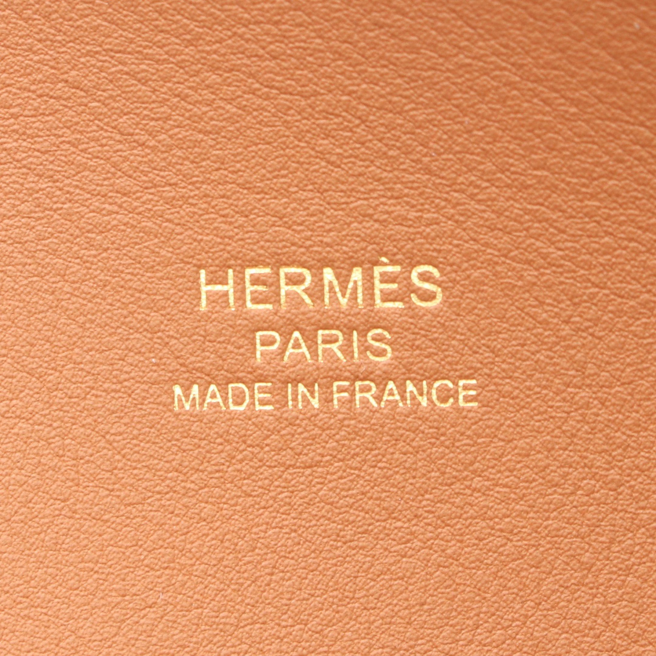 Hermes Hermes Bolide 1923 30 Gold Handbag Veau Epsom Light Brown Hardware Z Stamp Size ONE SIZE - 4 Thumbnail