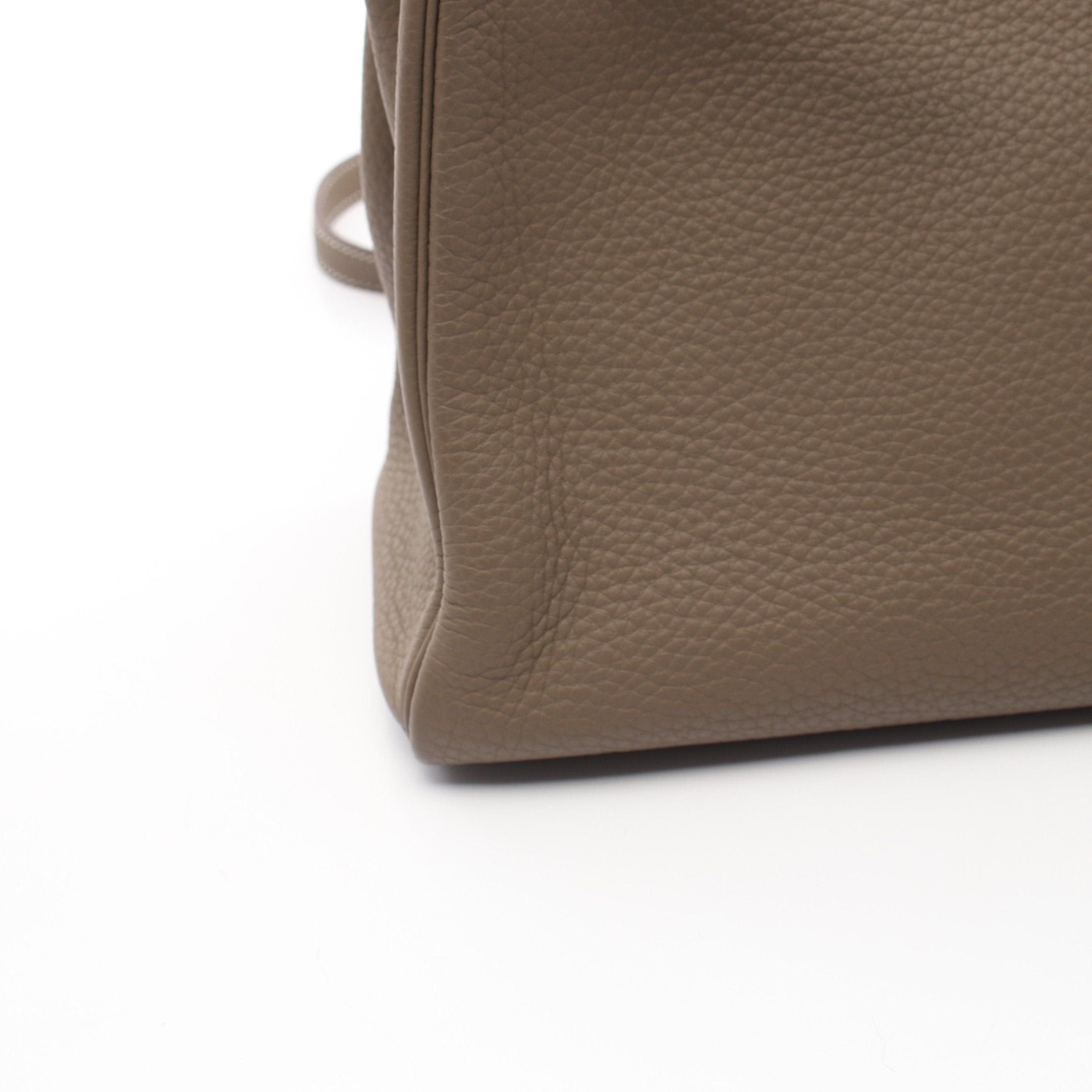 Hermes Hermes Kelly32 Etoupe Handbag Clemence Leather Gray Beige Silver Hardware Inner Stitch □N Engraved Size ONE SIZE - 7 Thumbnail