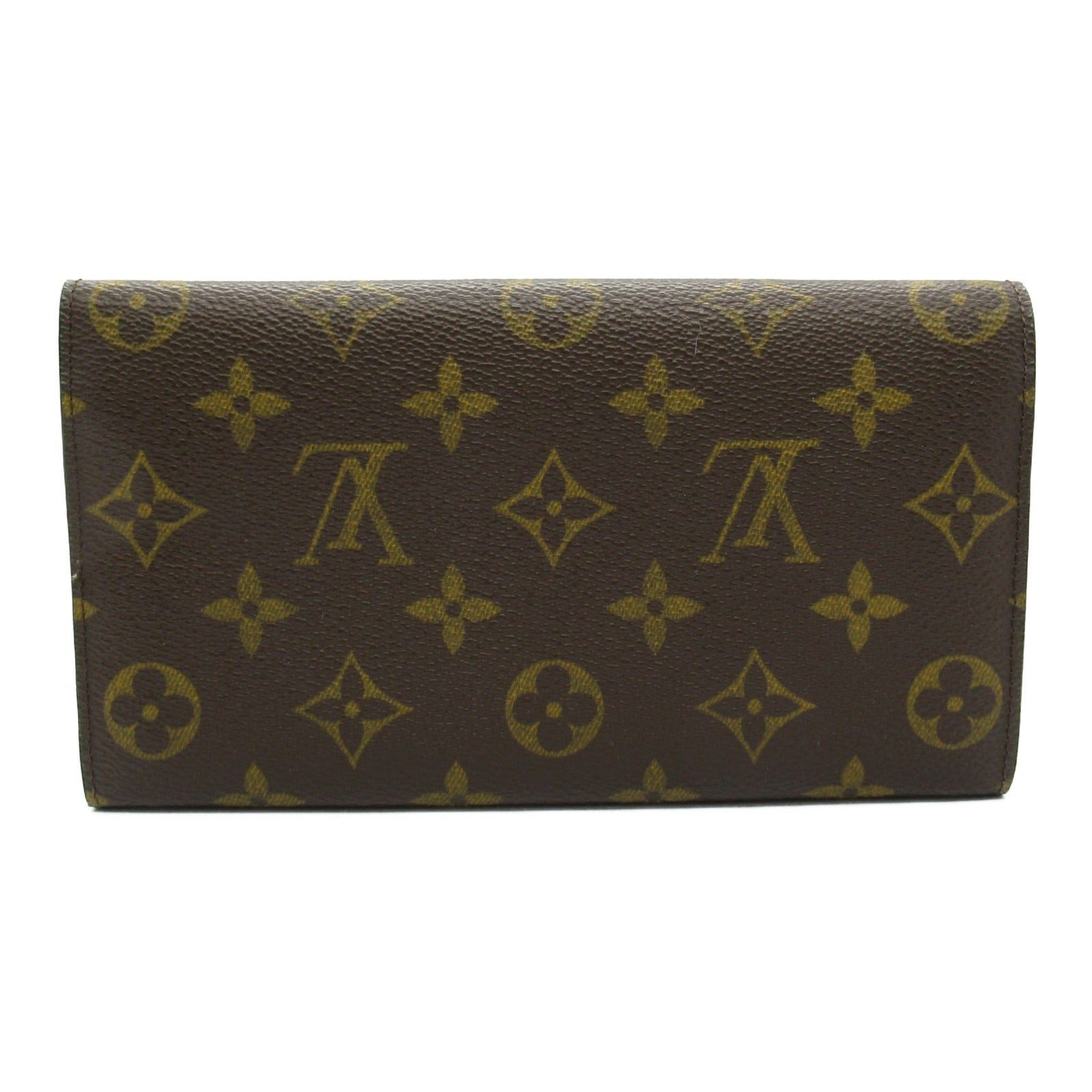 Louis Vuitton Louis Vuitton Pochette Porto Mone Credit Bi-Fold Long Wallet Coated Canvas Monogram Brown Size ONE SIZE - 2 Thumbnail