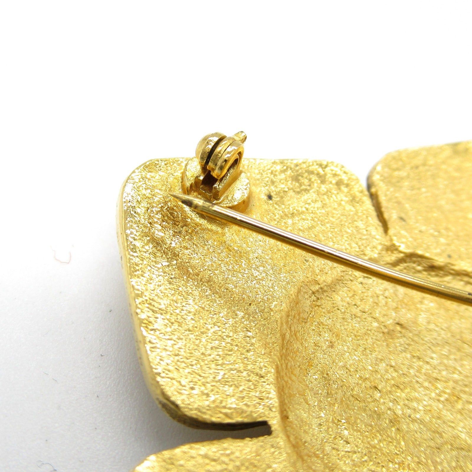 Chanel Chanel Coco Mark Brooch Gp (Gold Plated) Gold Size ONE SIZE - 5 Thumbnail