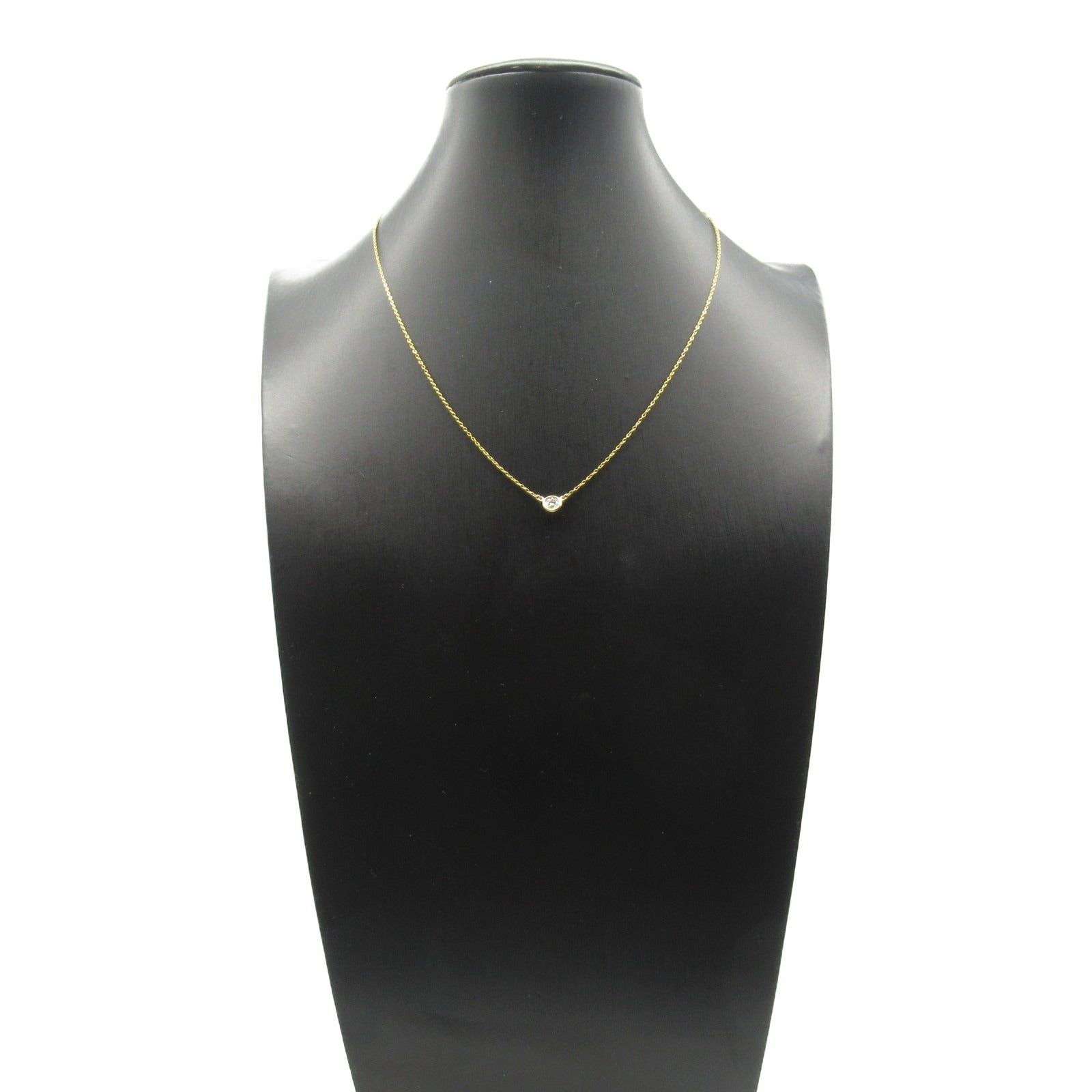 Tiffany & Co. Tiffany Co By The Yard Necklace Diamond K18 (Yellow Gold) Clear Size ONE SIZE - 8 Thumbnail