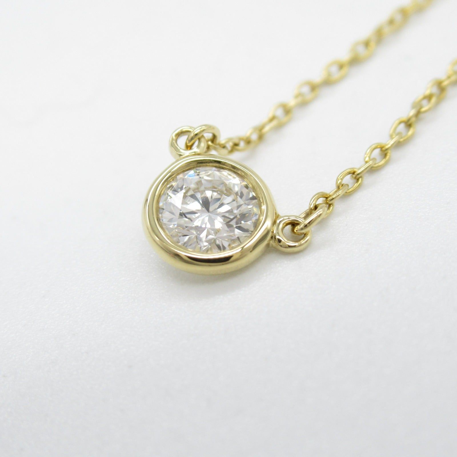 Tiffany & Co. Tiffany Co By The Yard Necklace Diamond K18 (Yellow Gold) Clear Size ONE SIZE - 6 Thumbnail