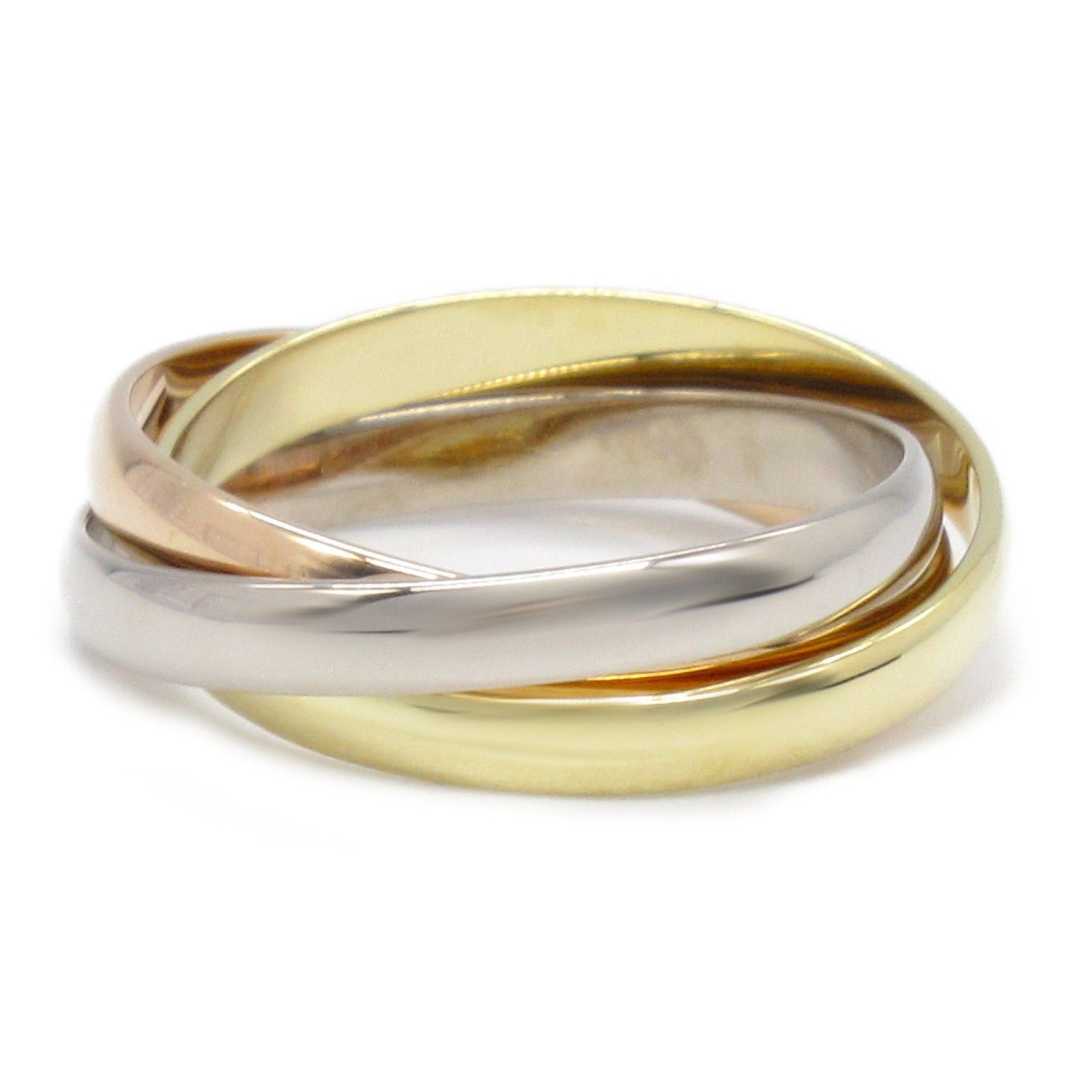 Cartier Cartier Trinity Ring K18 (Yellow Gold) K18Wg (White (Pink Gold Size ONE SIZE - 2 Thumbnail