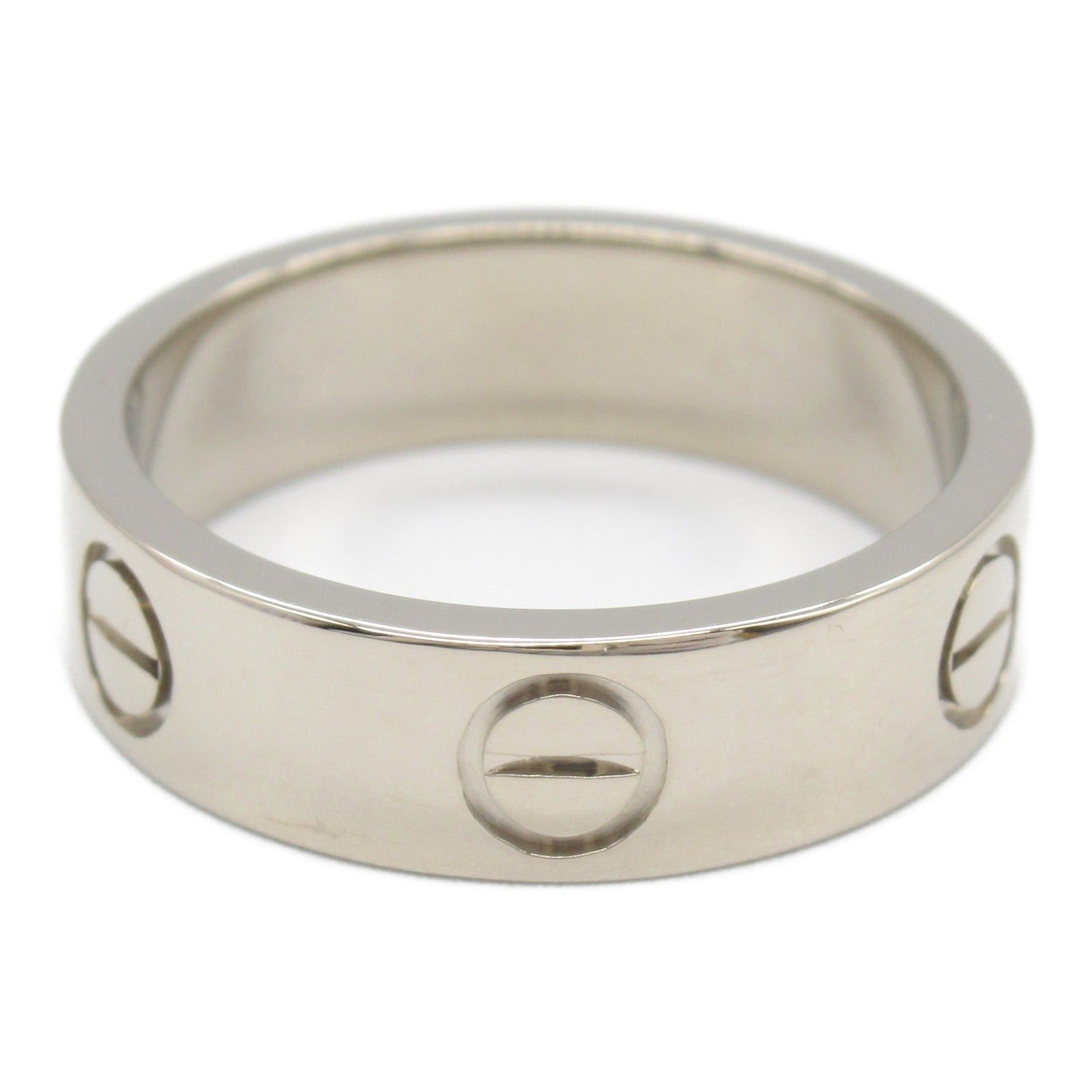 Cartier Cartier Love Ring K18Wg (White Gold) Silver Size ONE SIZE - 2 Thumbnail