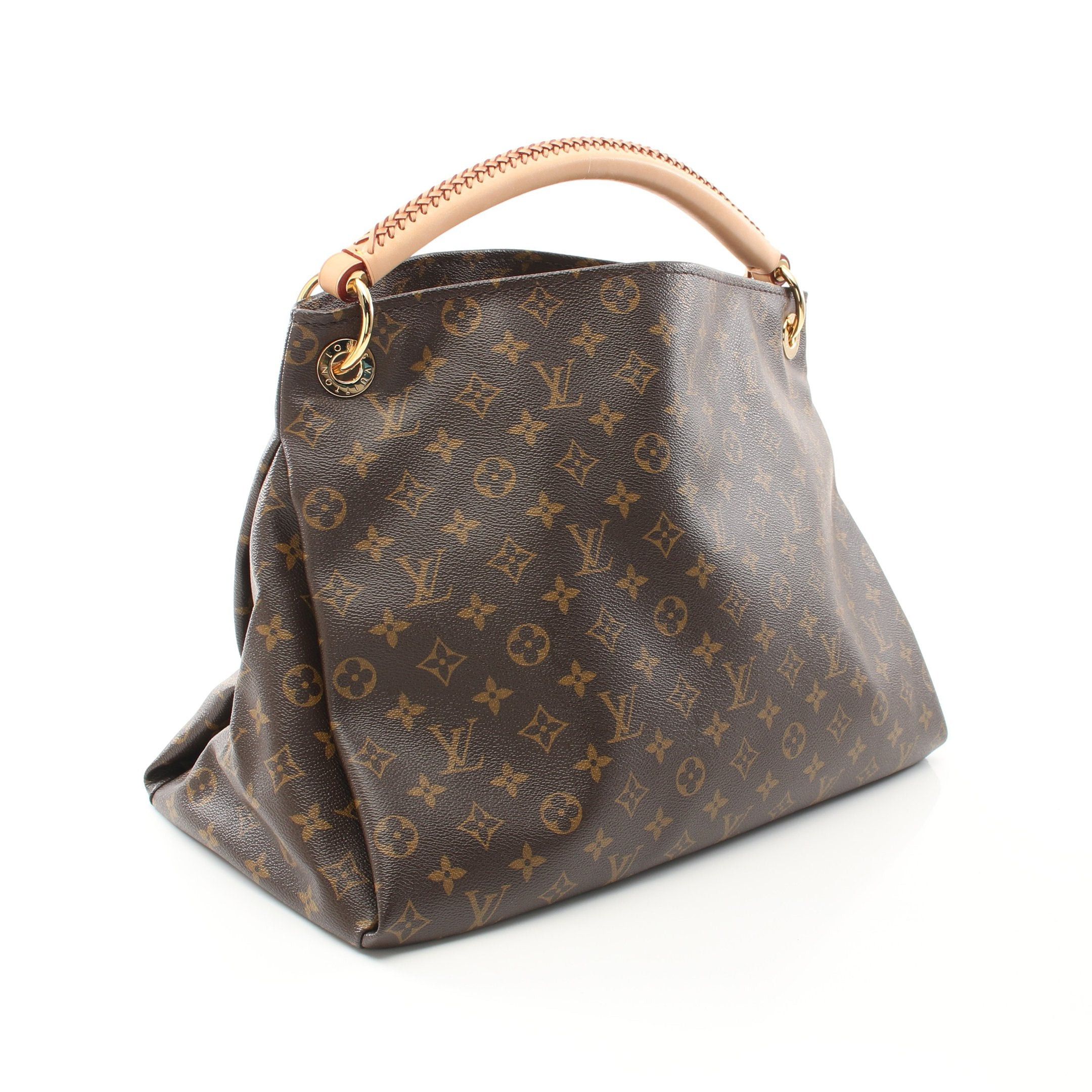 Louis Vuitton Louis Vuitton Artsy Mm Monogram Shoulder Bag Leather Brown Size ONE SIZE - 2 Thumbnail