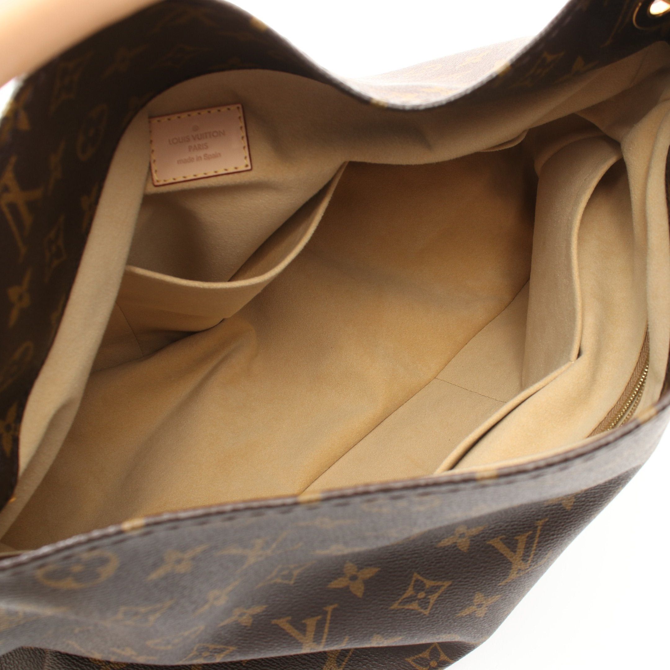 Louis Vuitton Louis Vuitton Artsy Mm Monogram Shoulder Bag Leather Brown Size ONE SIZE - 3 Thumbnail