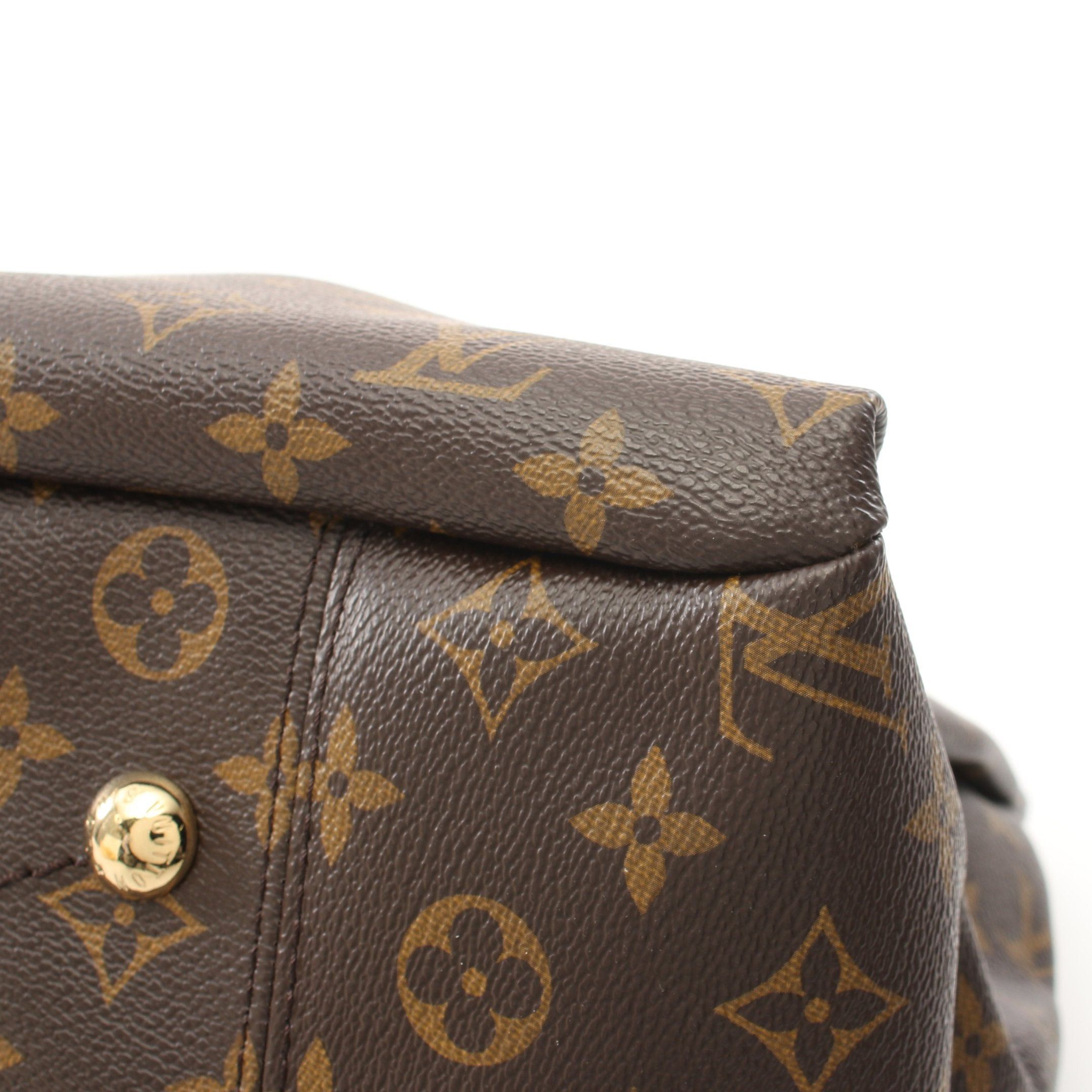 Louis Vuitton Louis Vuitton Artsy Mm Monogram Shoulder Bag Leather Brown Size ONE SIZE - 9 Thumbnail