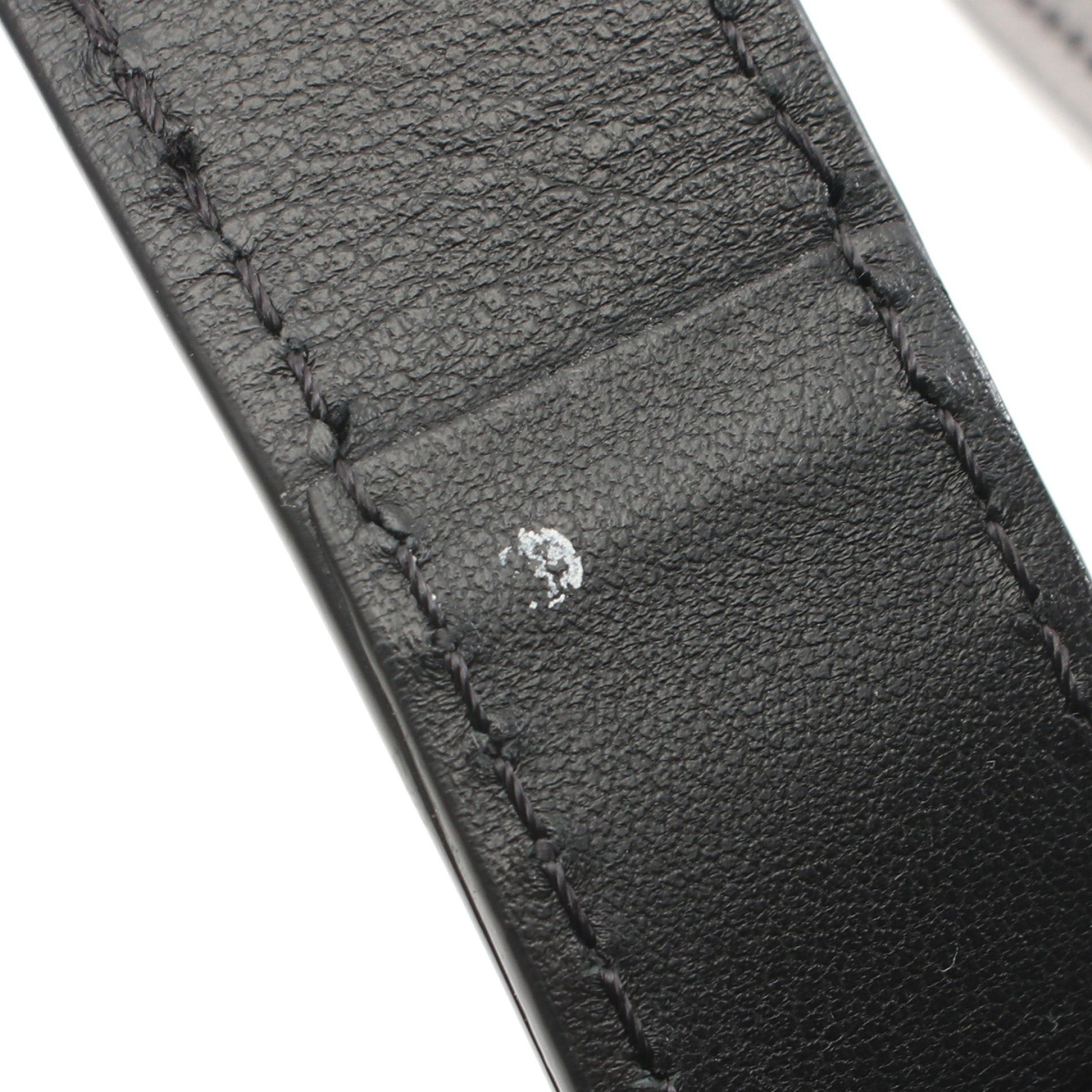 Louis Vuitton Louis Vuitton Sac Plat 24H Monogram Eclipse Shoulder Bag Tote Leather Black Size ONE SIZE - 5 Thumbnail