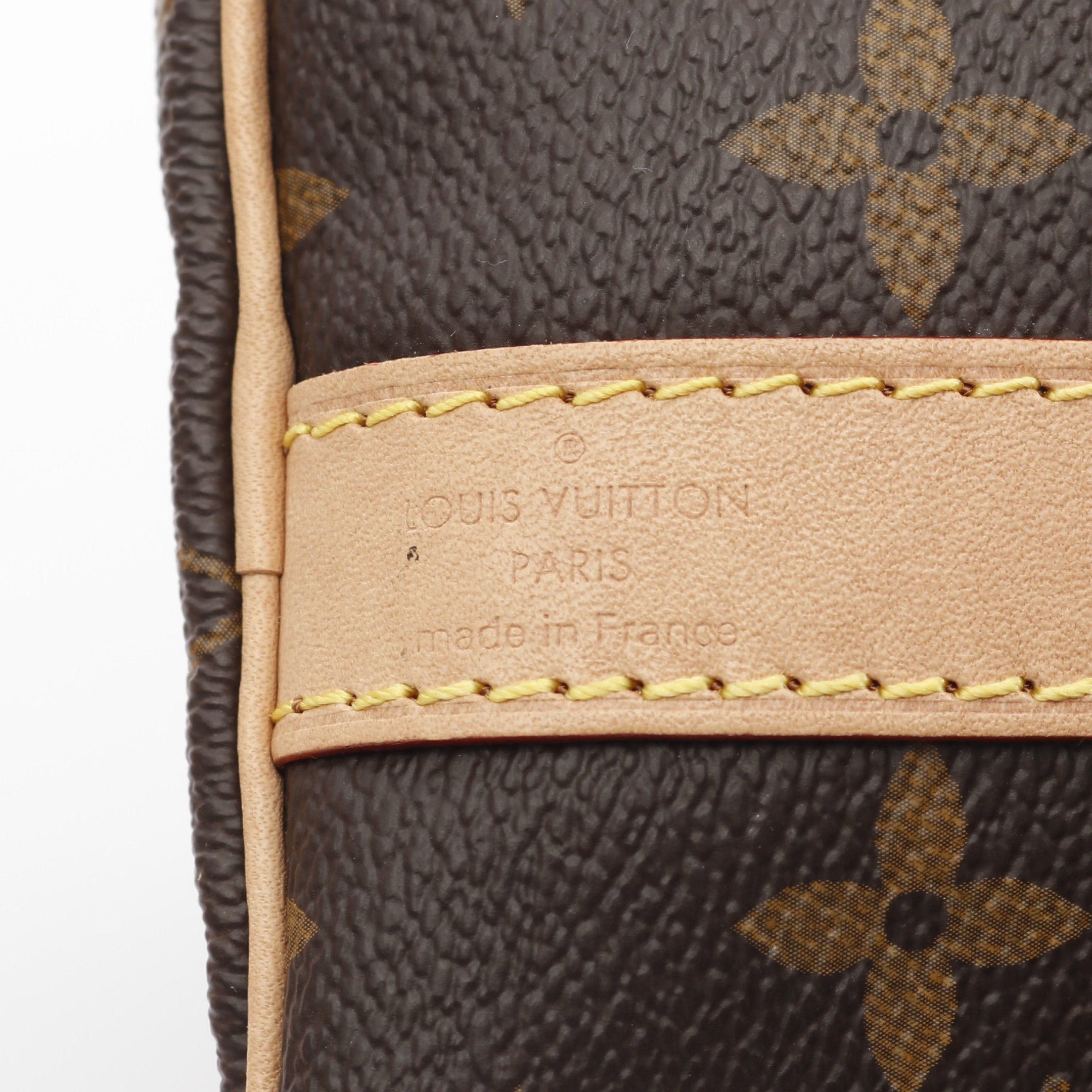Louis Vuitton Louis Vuitton Speedy 25 Monogram Handbag Leather Brown Size ONE SIZE - 4 Thumbnail