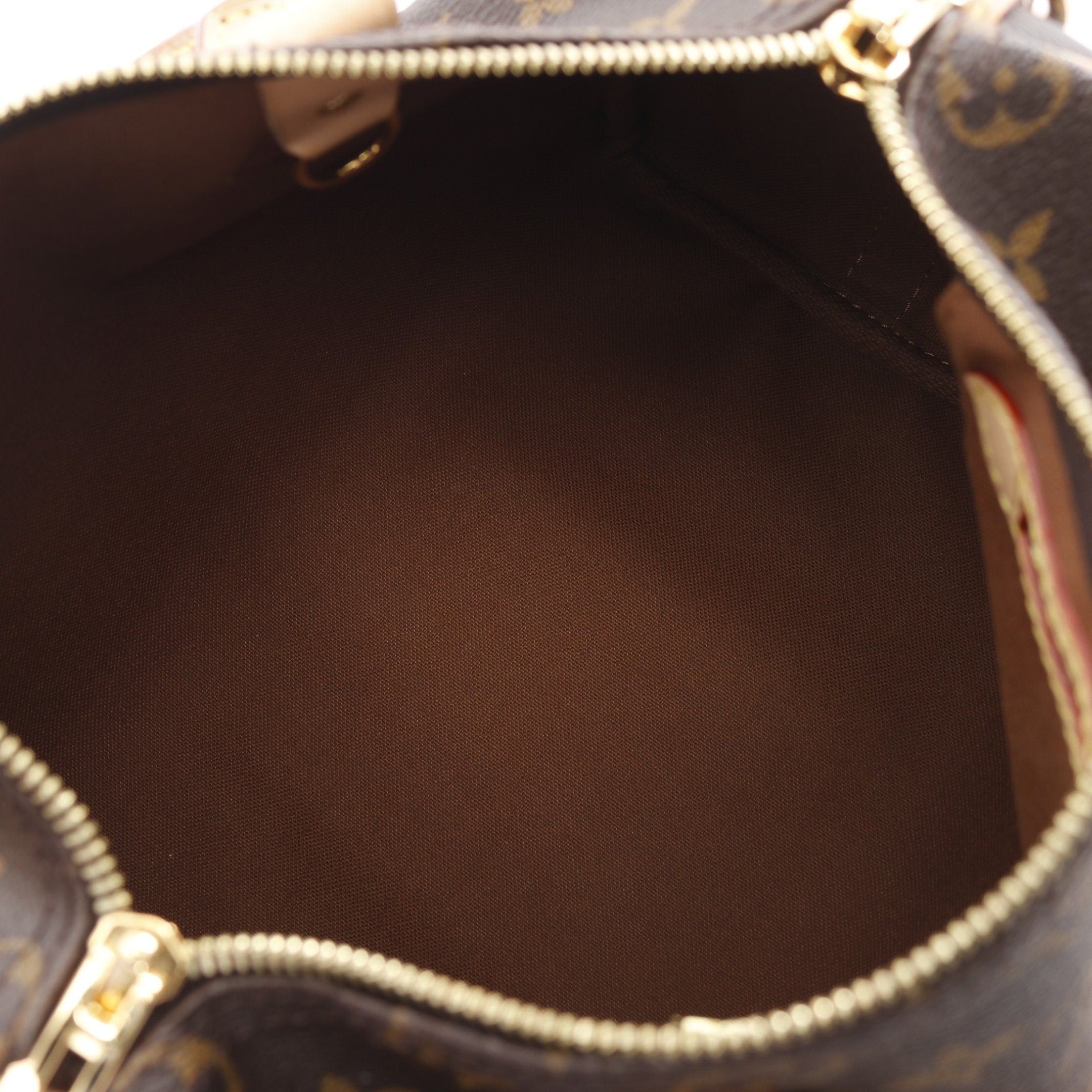 Louis Vuitton Louis Vuitton Speedy 25 Monogram Handbag Leather Brown Size ONE SIZE - 3 Thumbnail