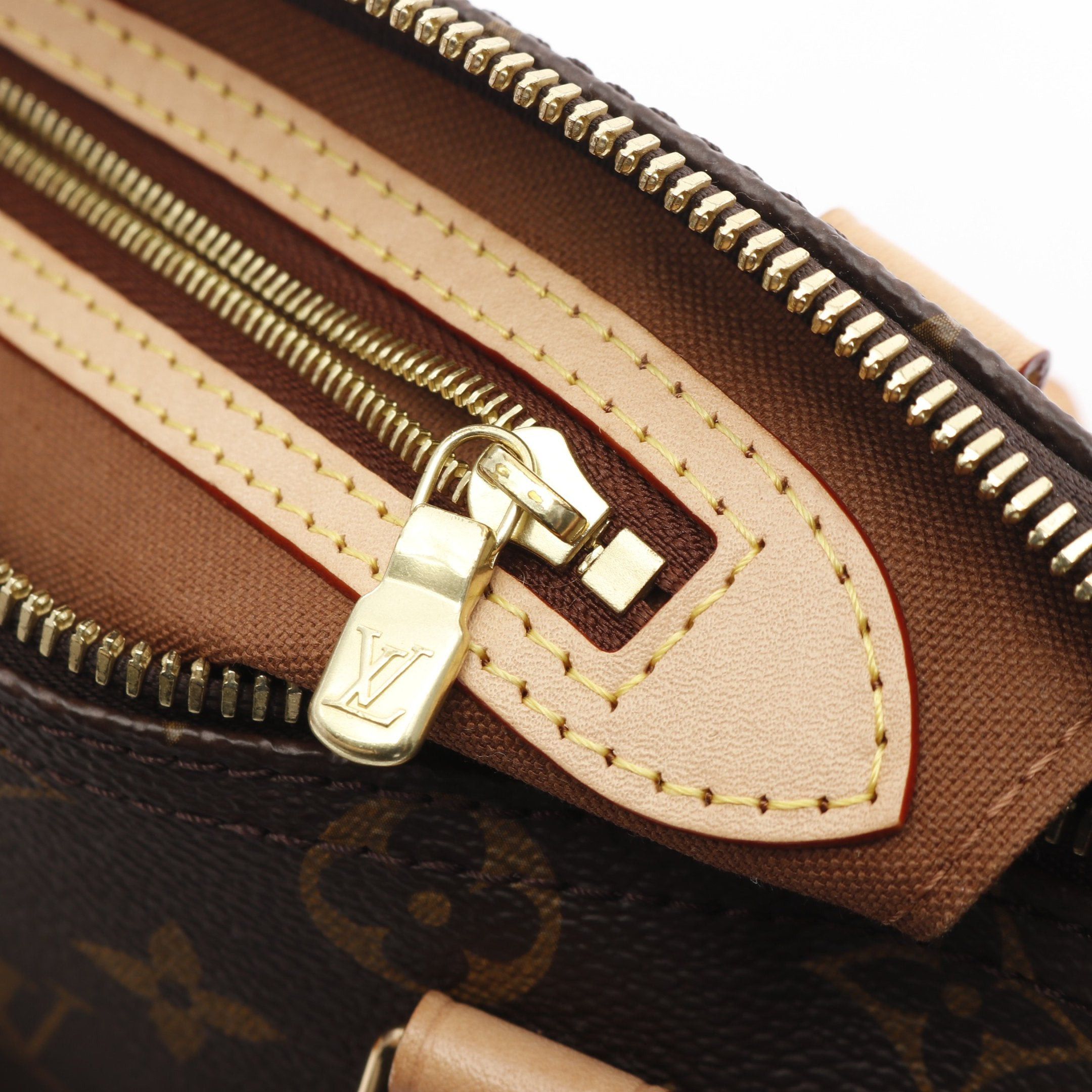 Louis Vuitton Louis Vuitton Speedy 25 Monogram Handbag Leather Brown Size ONE SIZE - 9 Thumbnail