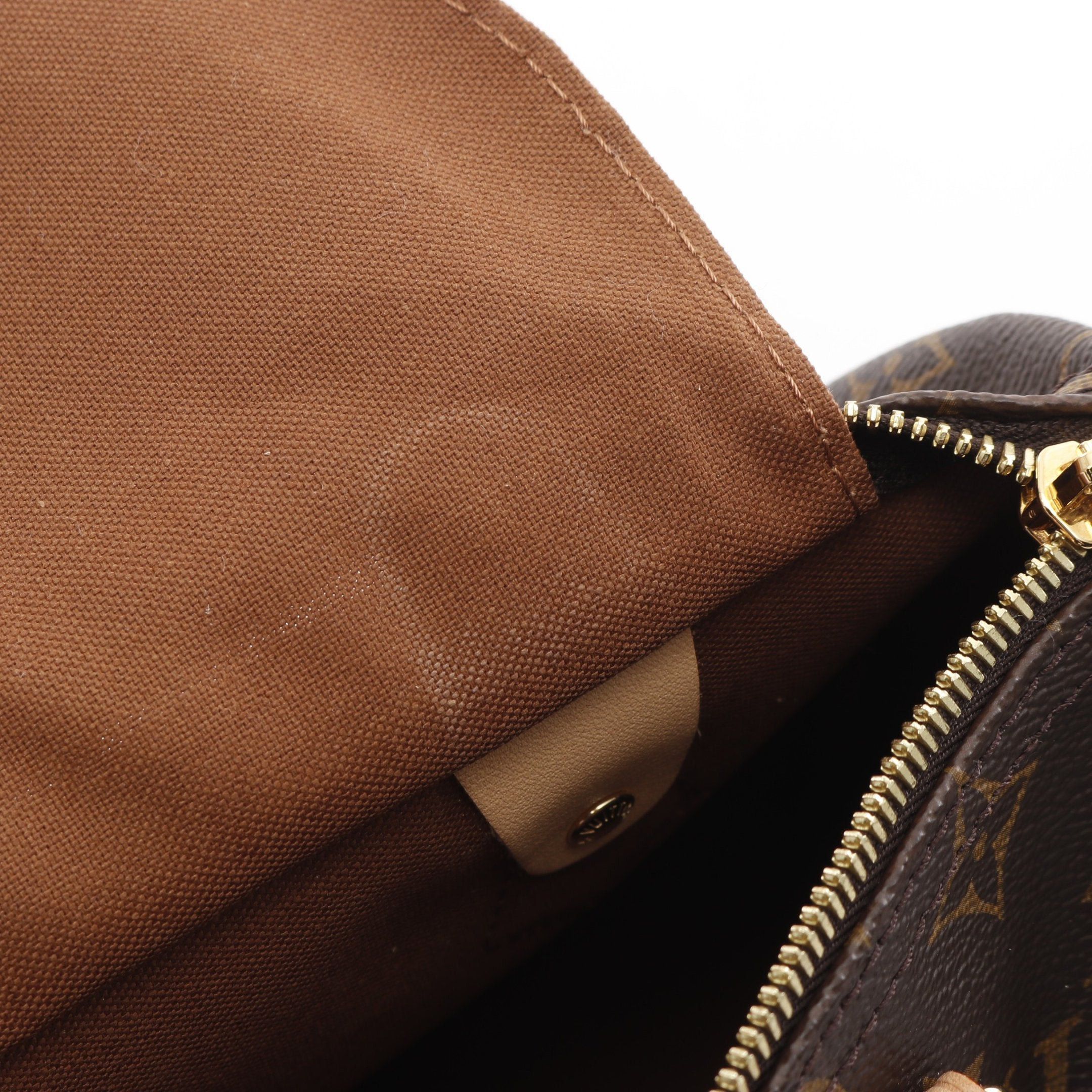 Louis Vuitton Louis Vuitton Speedy 25 Monogram Handbag Leather Brown Size ONE SIZE - 10 Thumbnail