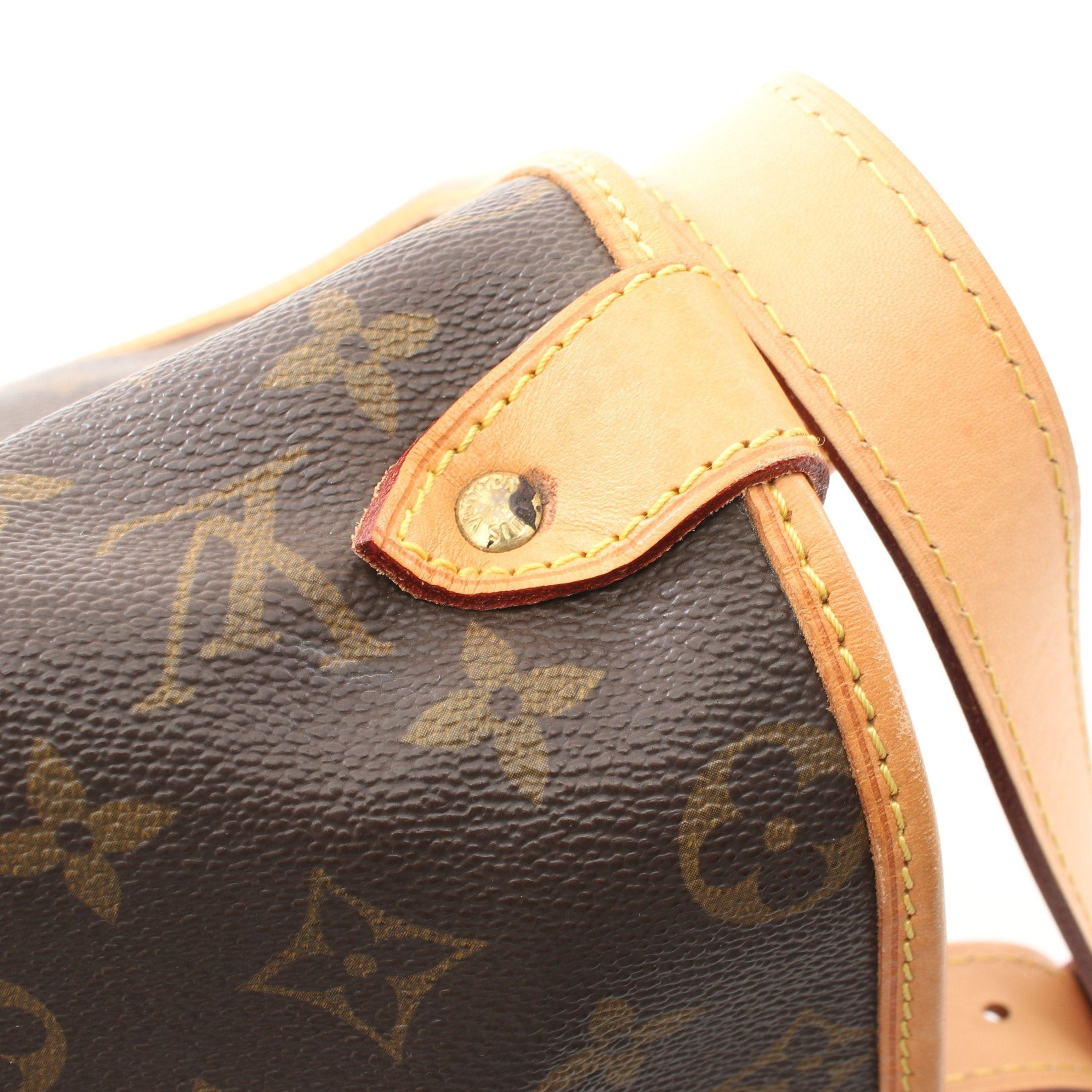 Louis Vuitton Louis Vuitton Saumur 35 Monogram Shoulder Bag Leather Brown Size ONE SIZE - 8 Thumbnail