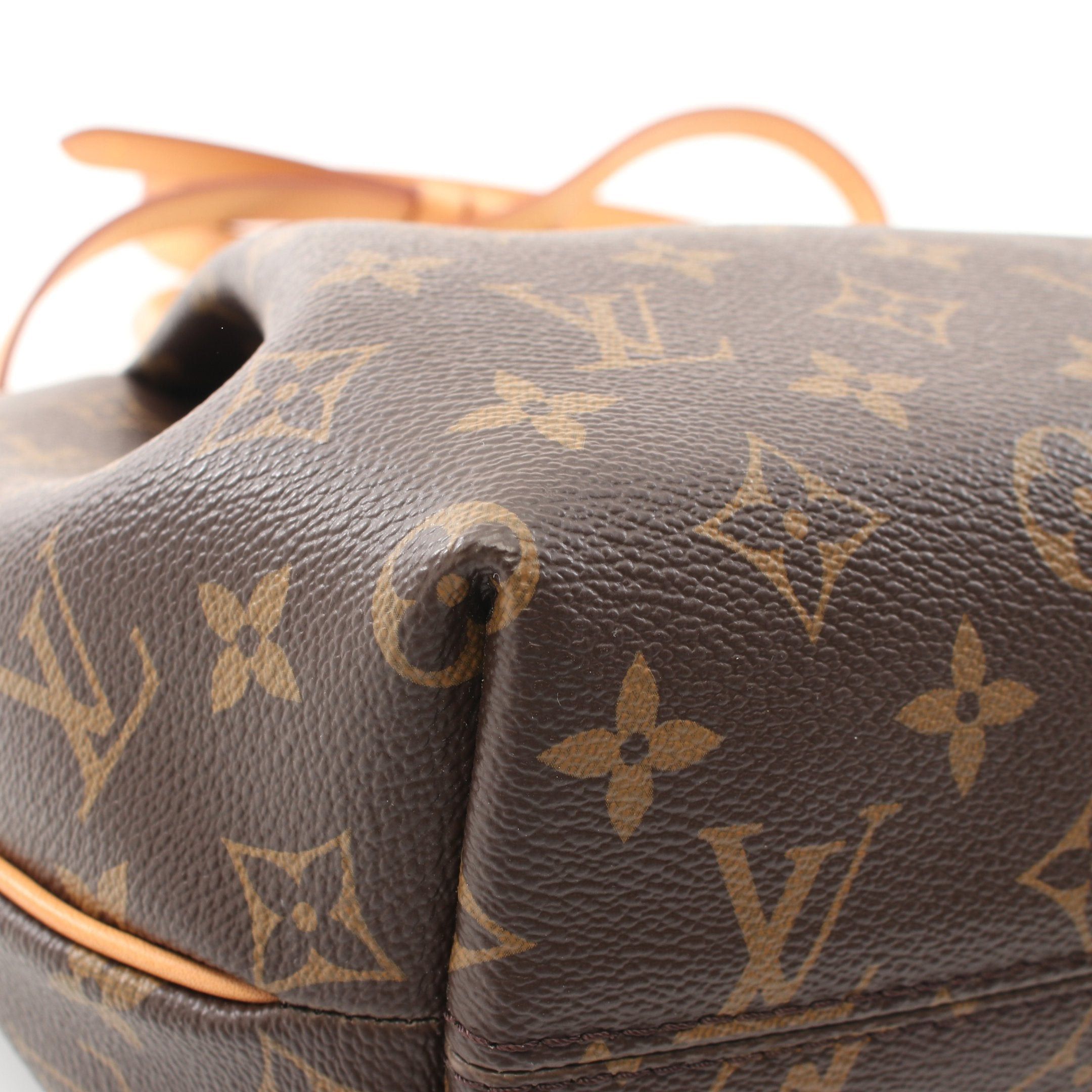 Louis Vuitton Louis Vuitton Turen Pm Monogram Handbag Leather Brown Size ONE SIZE - 11 Thumbnail