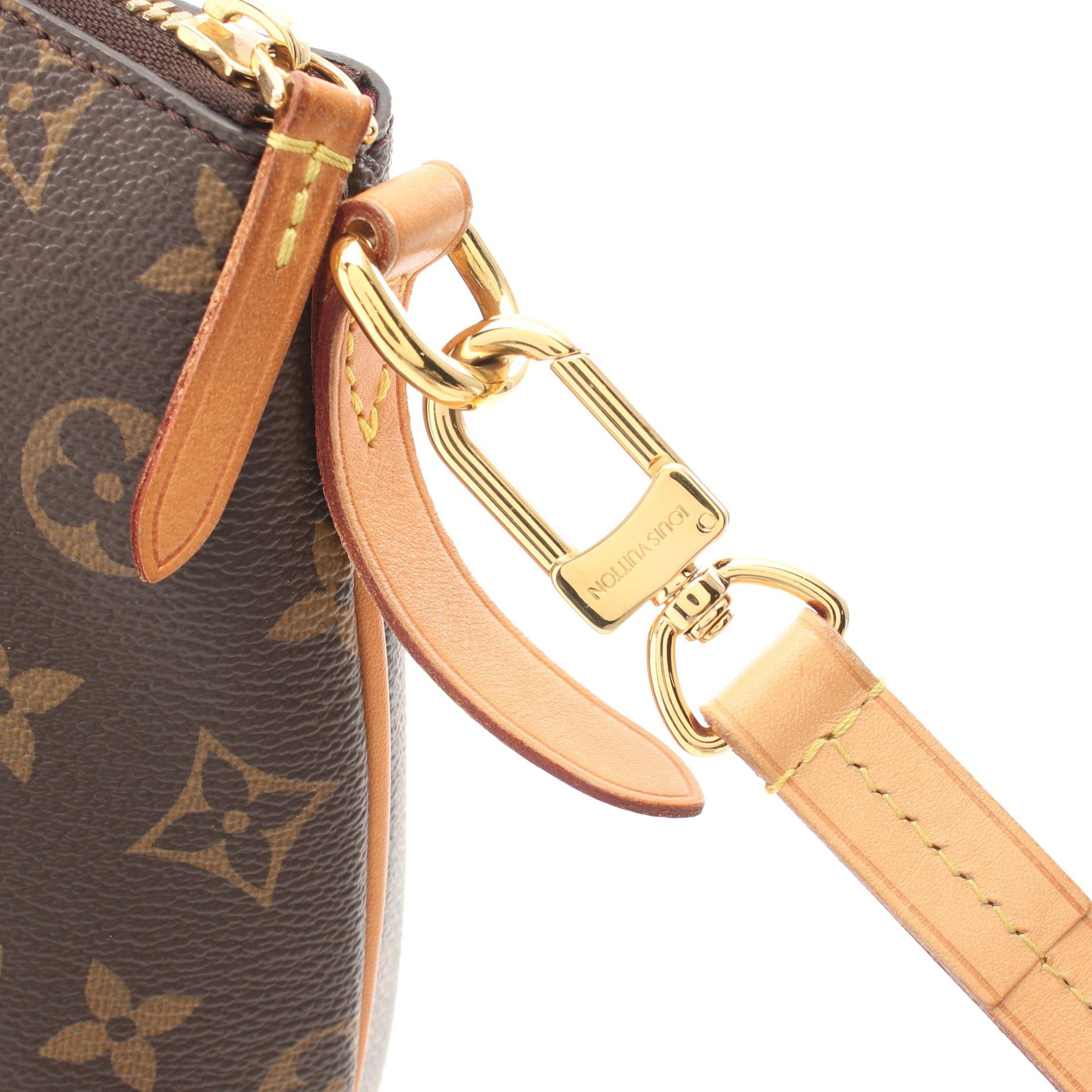 Louis Vuitton Louis Vuitton Turen Pm Monogram Handbag Leather Brown Size ONE SIZE - 9 Thumbnail