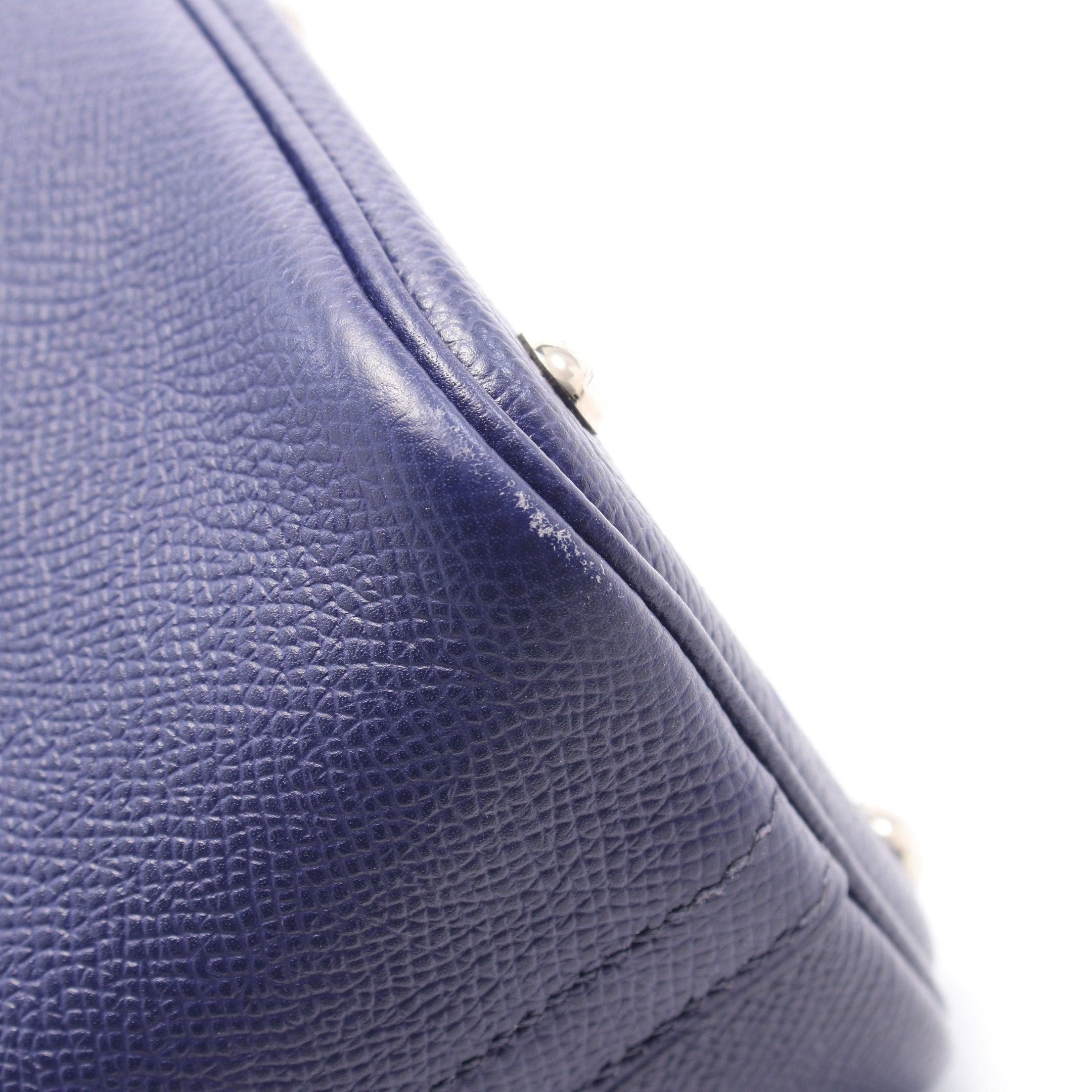 Hermes Hermes Bolide 27 Blue Ankle Handbag Veau Epsom Silver Hardware D Stamp Size ONE SIZE - 8 Thumbnail