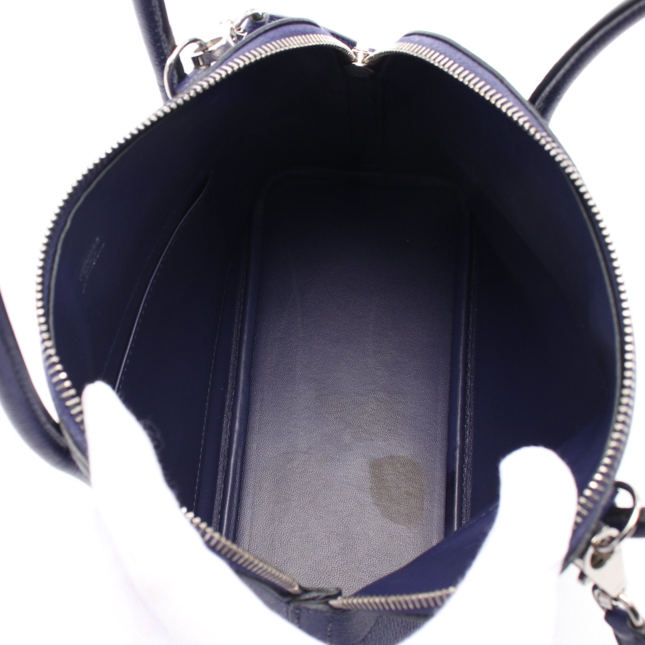 Hermes Hermes Bolide 27 Blue Ankle Handbag Veau Epsom Silver Hardware D Stamp Size ONE SIZE - 3 Thumbnail