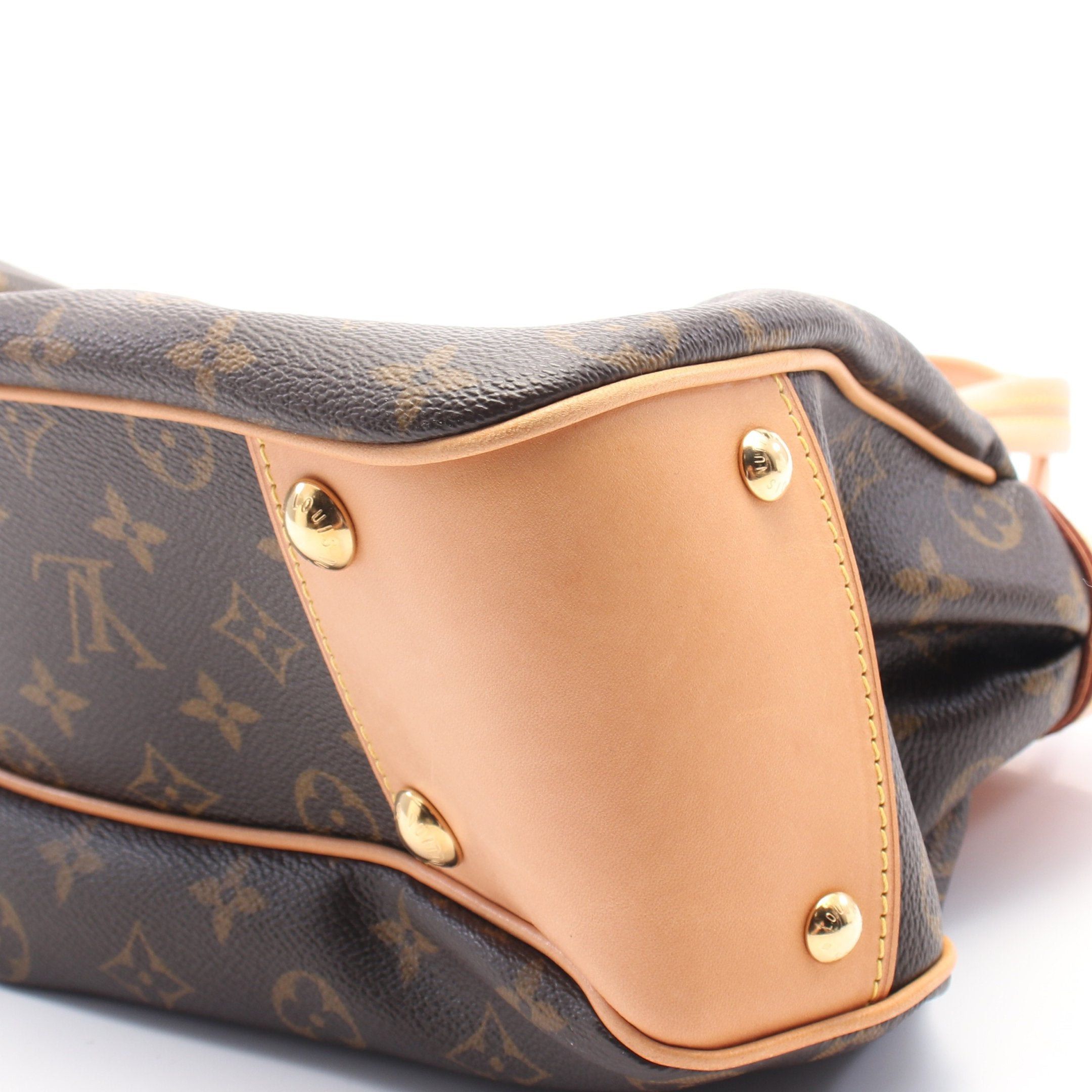 Louis Vuitton Louis Vuitton Boesi Pm Monogram Handbag Leather Brown Size ONE SIZE - 7 Thumbnail