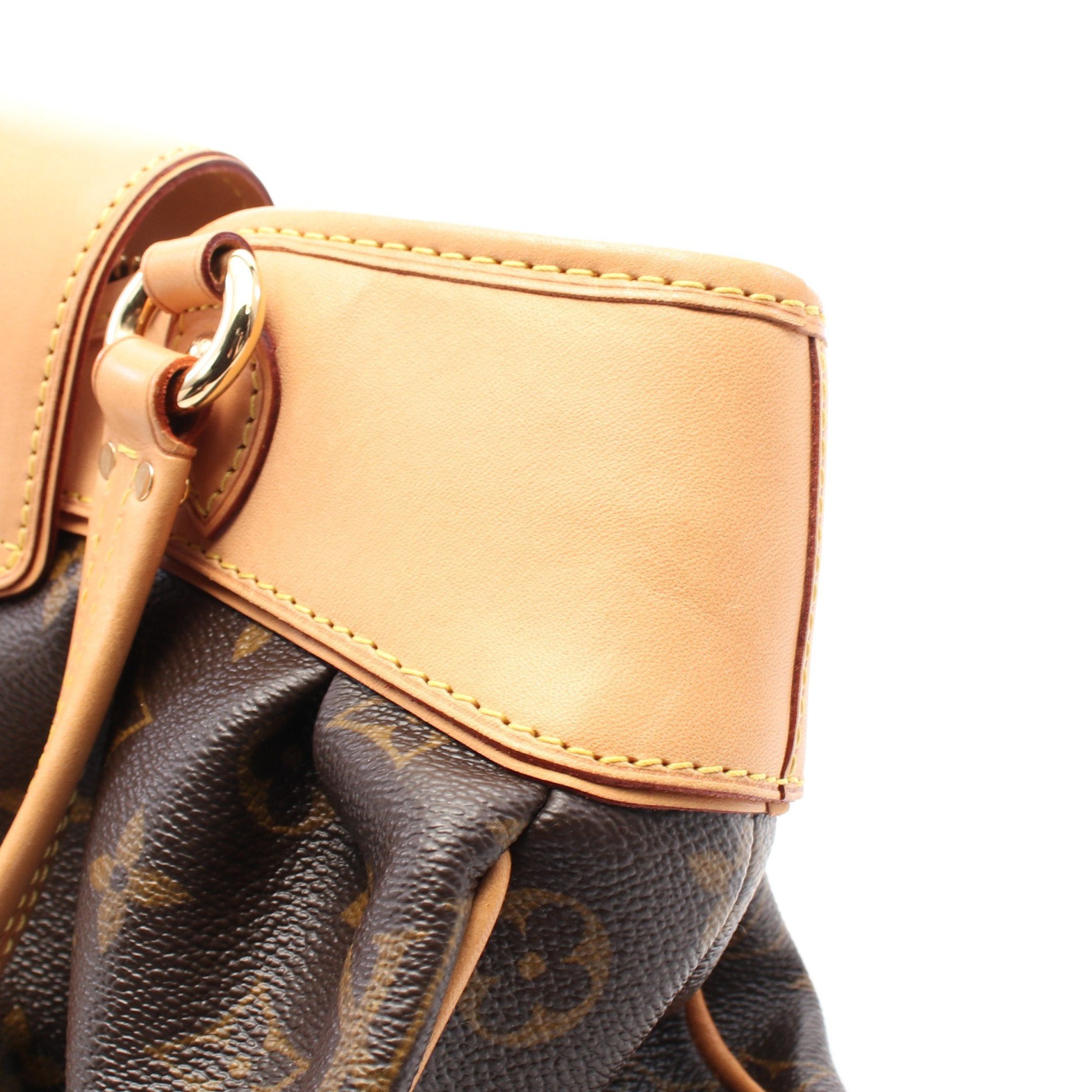 Louis Vuitton Louis Vuitton Boesi Pm Monogram Handbag Leather Brown Size ONE SIZE - 6 Thumbnail