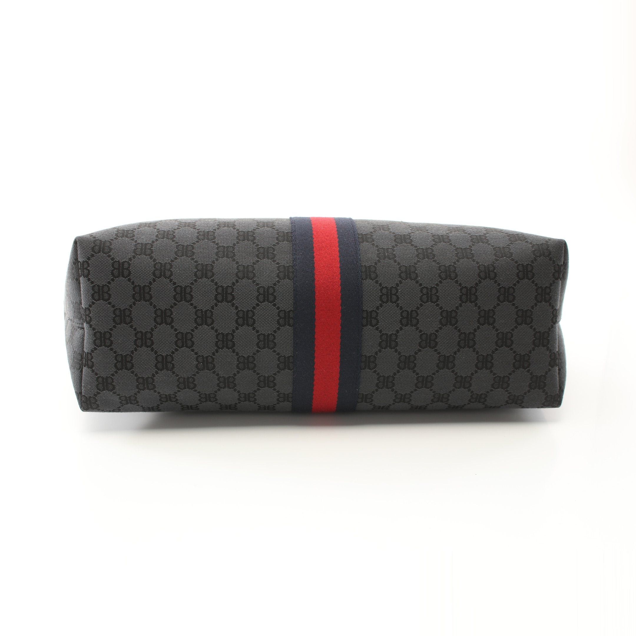 Balenciaga Balenciaga Balenciaga * Gucci The Hacker Project Shoulder Bag Tote Canvas Leather Gray Black Multicolor Size ONE SIZE - 8 Thumbnail
