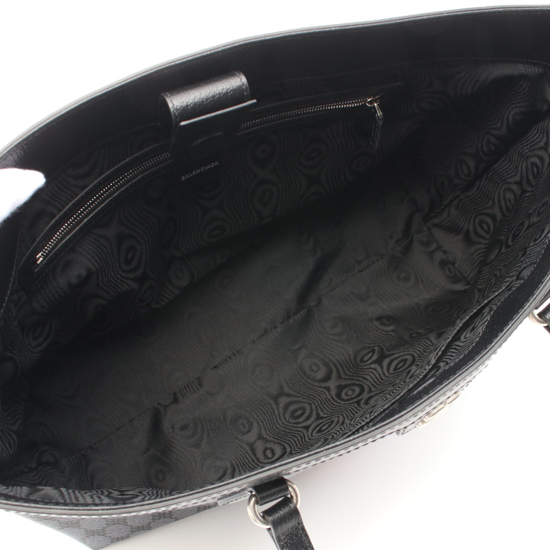 Balenciaga Balenciaga Balenciaga * Gucci The Hacker Project Shoulder Bag Tote Canvas Leather Gray Black Multicolor Size ONE SIZE - 3 Thumbnail